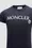 T-Shirt mit Logostickerei Mädchen Nachtblau Moncler 4