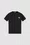 T-Shirt mit Logo Jungen Schwarz Moncler