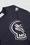 Besticktes, langärmeliges T-Shirt mit Logo Mädchen Nachtblau Moncler 5