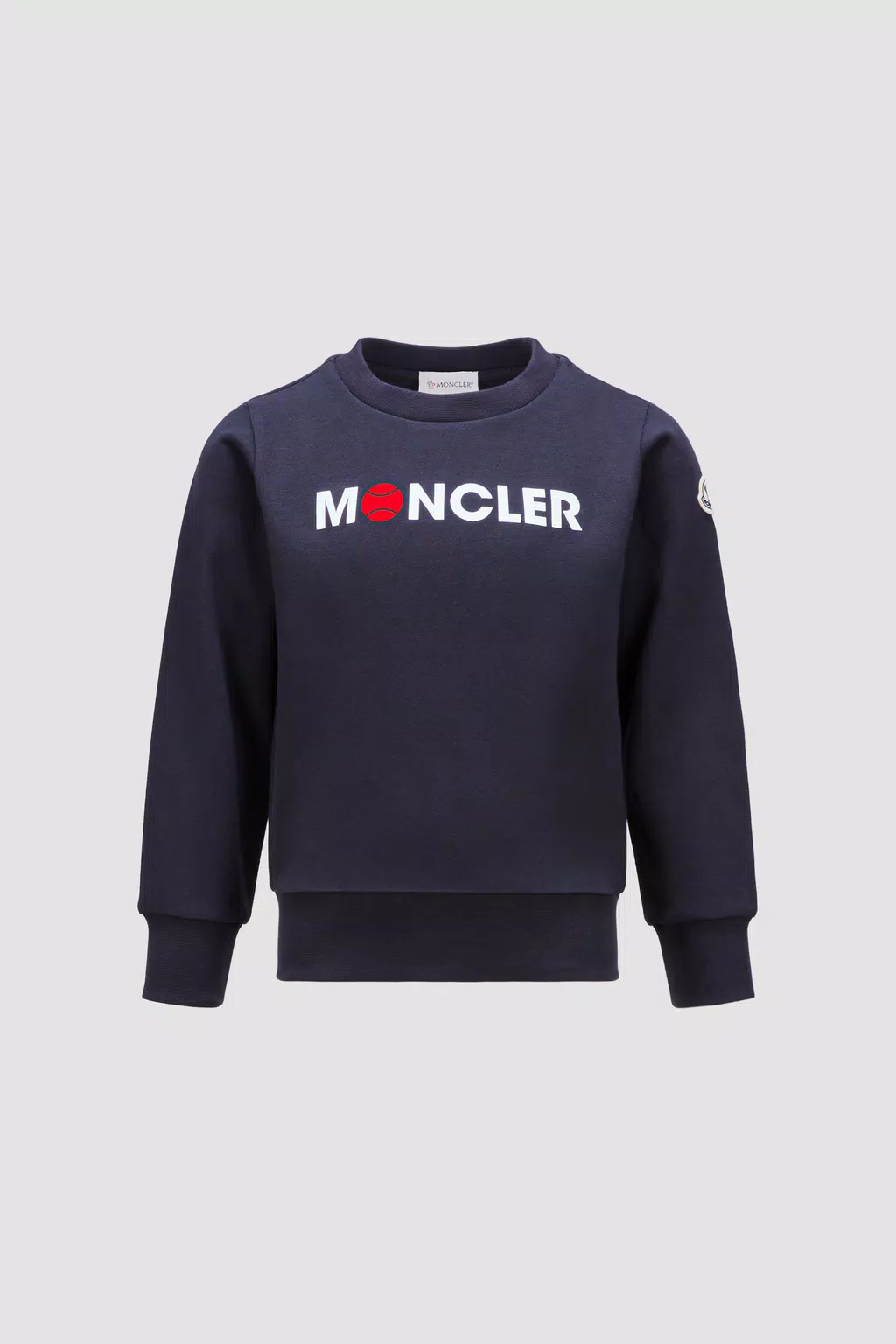 Sweatshirt mit Tennis-Logo Jungen Dunkelblau Moncler 1