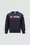 Sweatshirt mit Tennis-Logo Jungen Dunkelblau Moncler