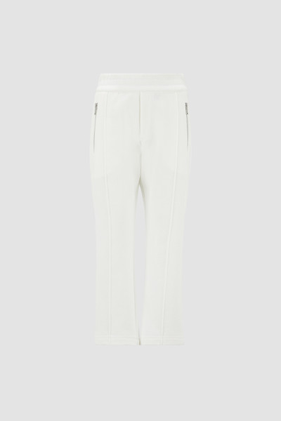 White Logo Patch Trackpants - Trousers & Tracksuits for Children ...