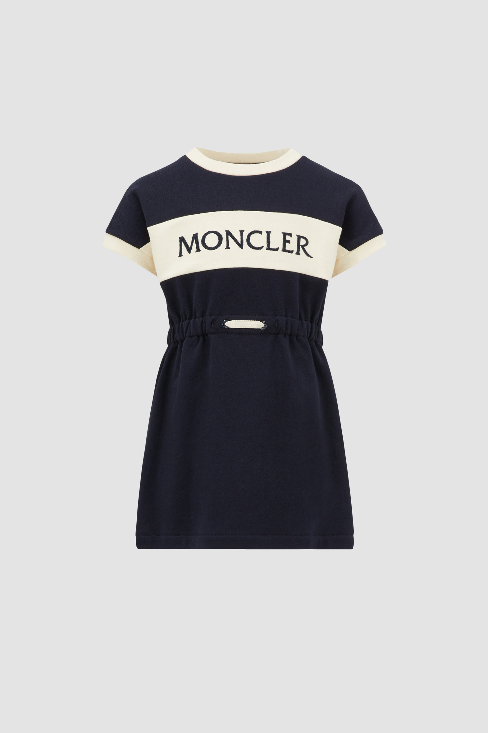 Robe Fille Rayée Bleu Et Blanc Ceinture Rose Ladybird - Taille 3-6 Mois, 100% Coton, Neuve Avec étiquettes