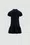 Polo Shirt Dress Girl Dark Blue Moncler 3
