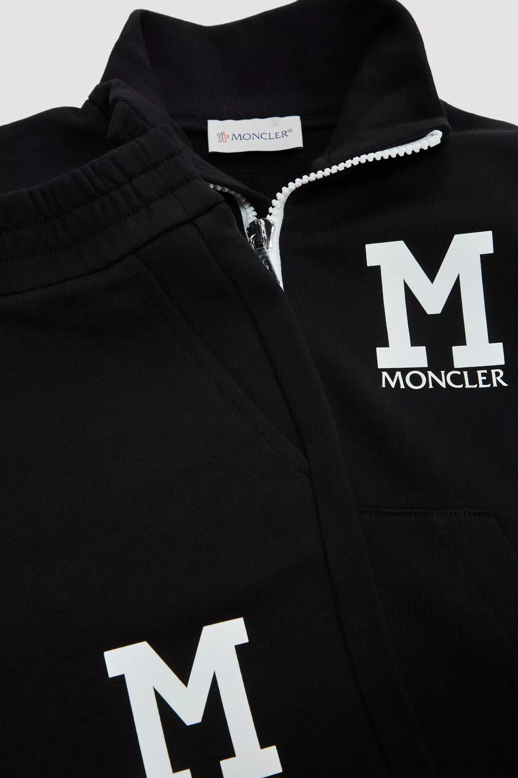Monogram Moncler Black Monogram Set - Trousers & Tracksuits for Children | Moncler CY