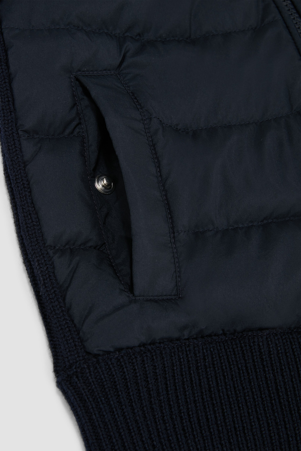 Zip Cardigan in French Blue main image 1
