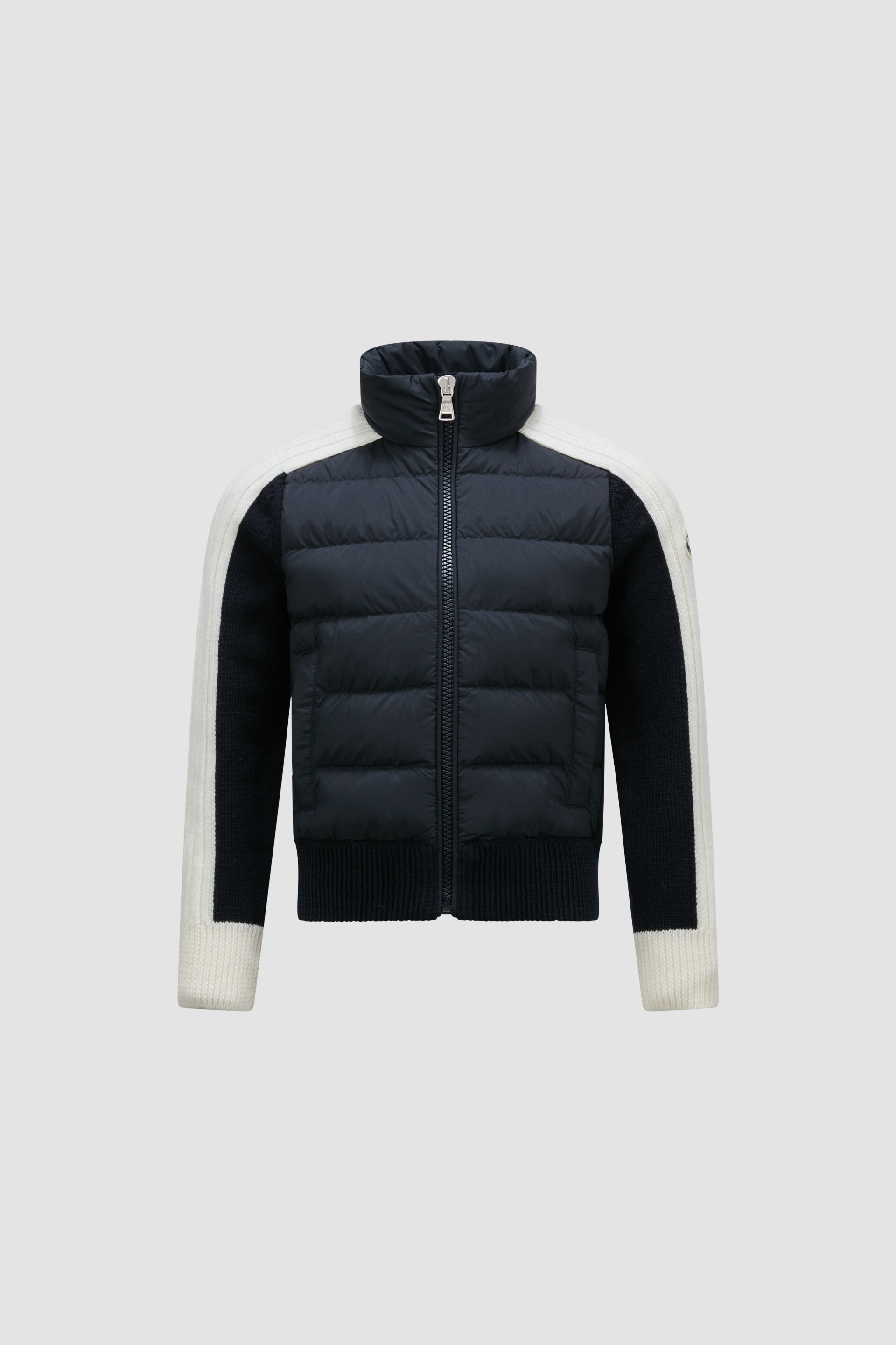 Moncler cardigan clearance blue