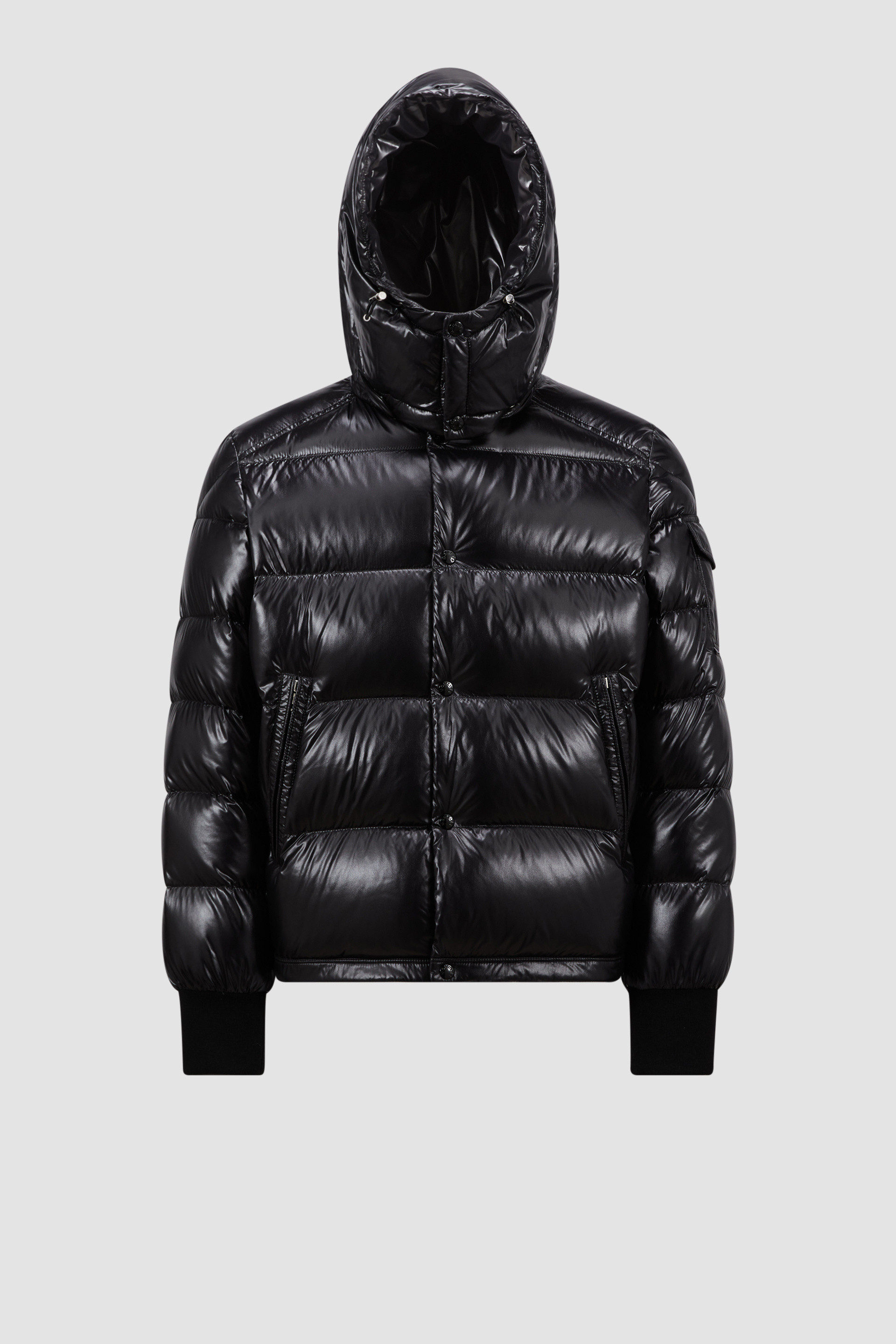 Moncler leather jacket best sale