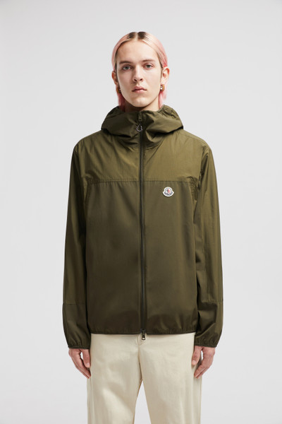 Olive Green Kona Windbreaker - Windbreakers & Raincoats for Men | Moncler US