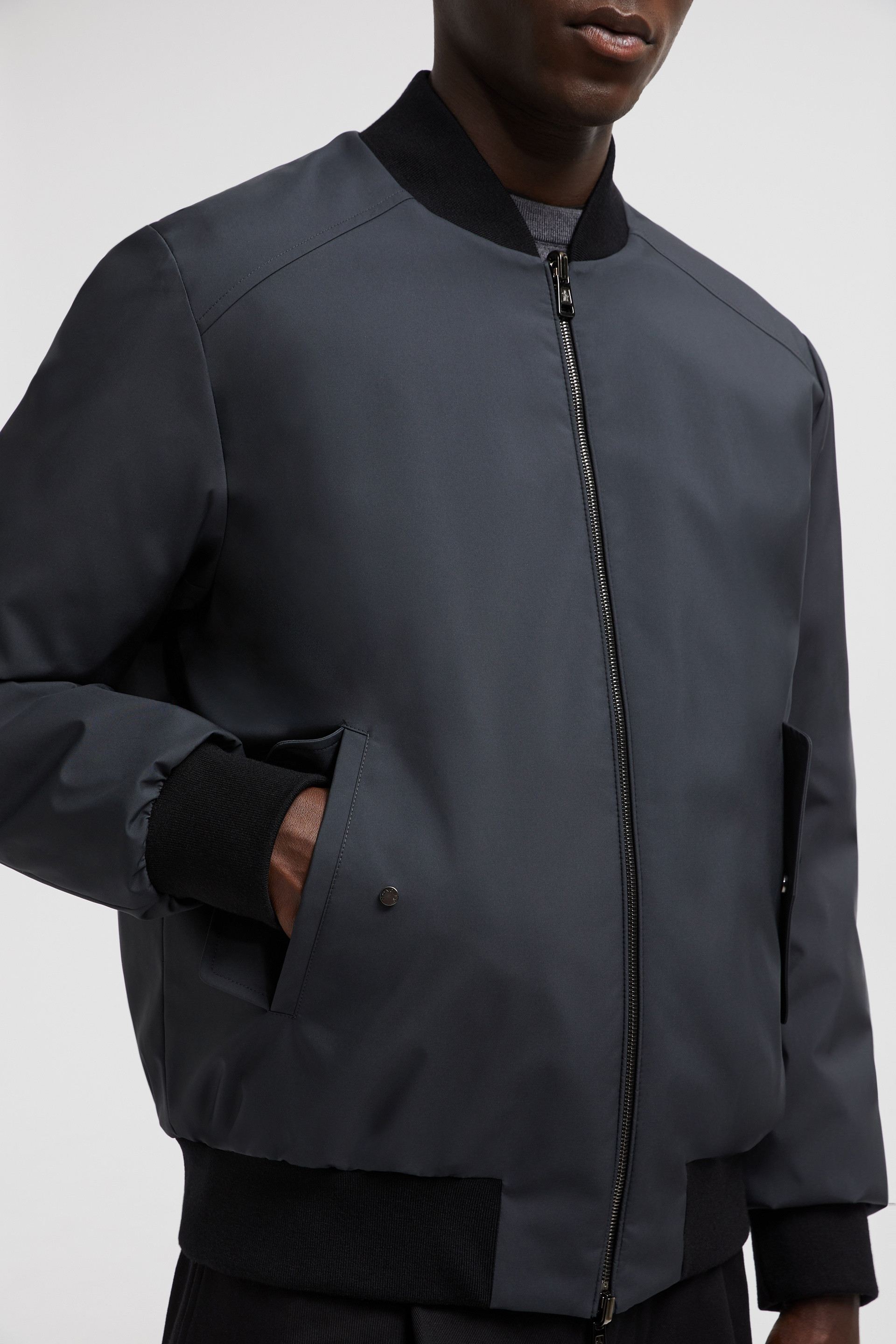 Black Diounes Reversible Short Down Jacket - Short Down