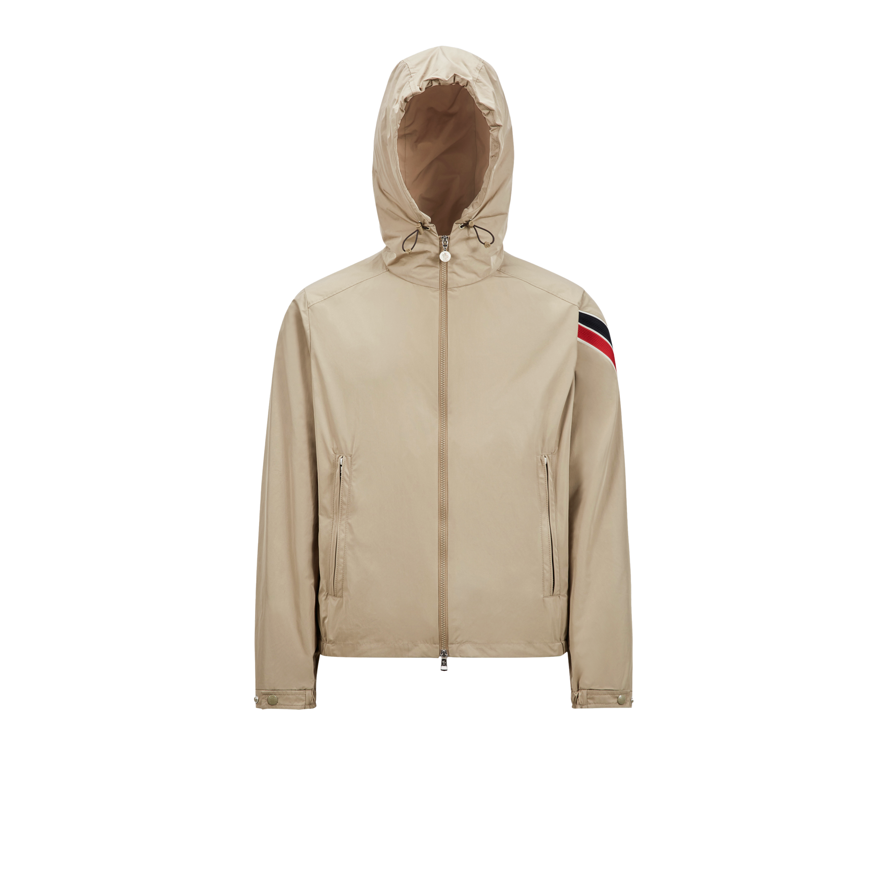 Shop Moncler Collection Coupe-vent Claut In Beige