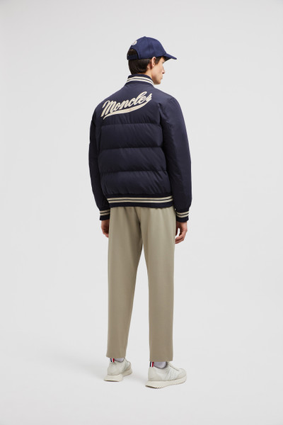 Night Blue Lateltin Down Bomber Jacket - Short Down Jackets