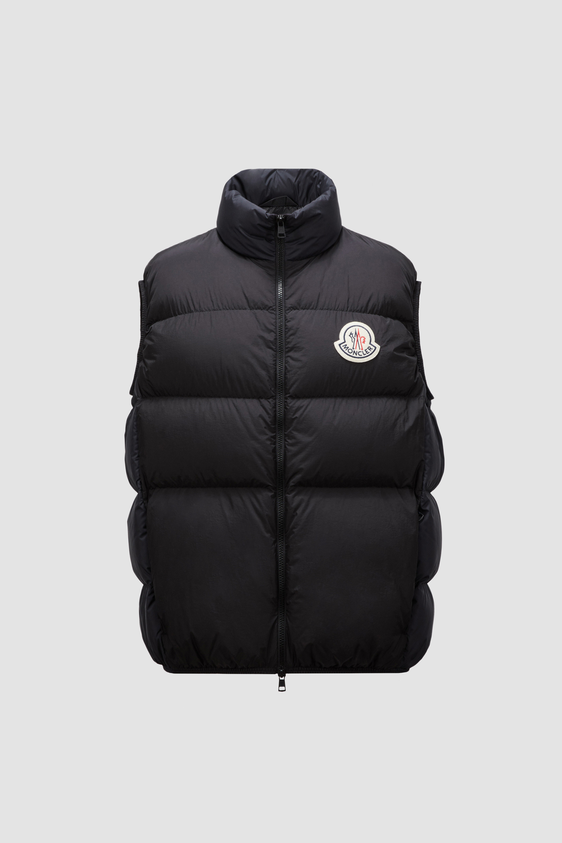 Doudoune sans manches Almaz Noir Doudounes sans Manches Homme Moncler FR