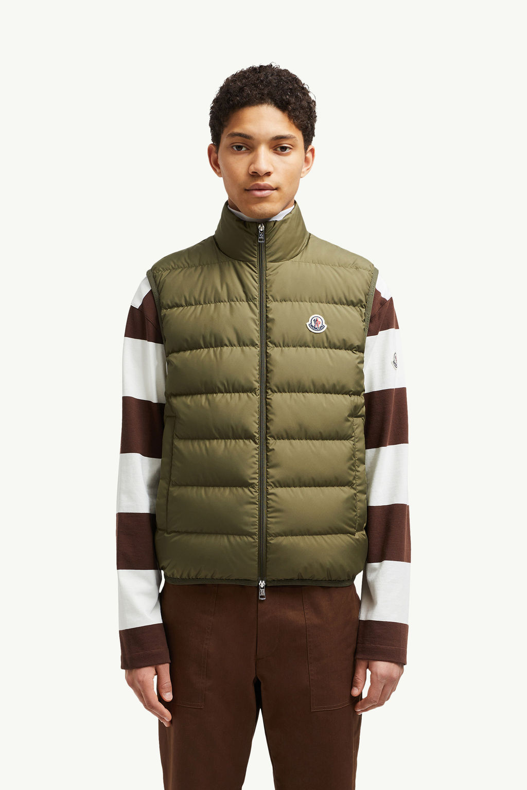 Gilet Imbottito CIESSE PIUMINI Melvin – Vera Piuma 800 Fill Power, Rosso, Senza Maniche