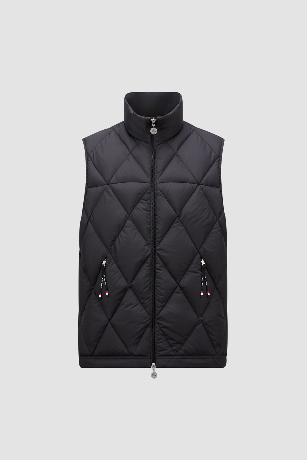 Black Aroula Down Vest - Vests for Men | Moncler US