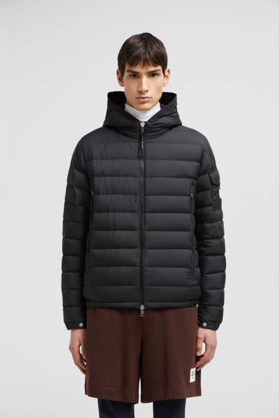 Black Galion Short Down Jacket - Short Down Jackets for Men | Moncler US