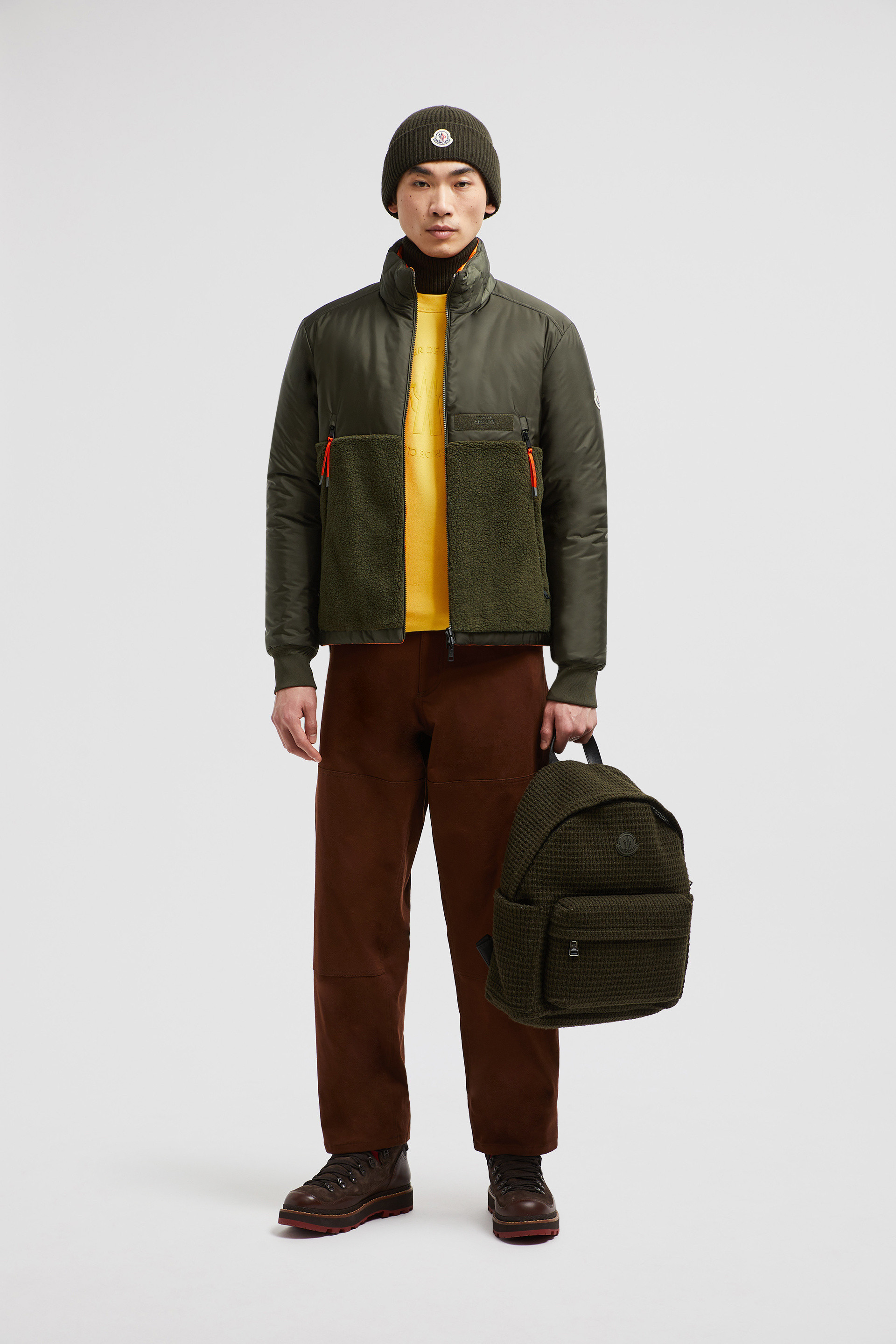 Dark Green Vallorch Reversible Down Jacket - Short Down Jackets for Men |  Moncler SG