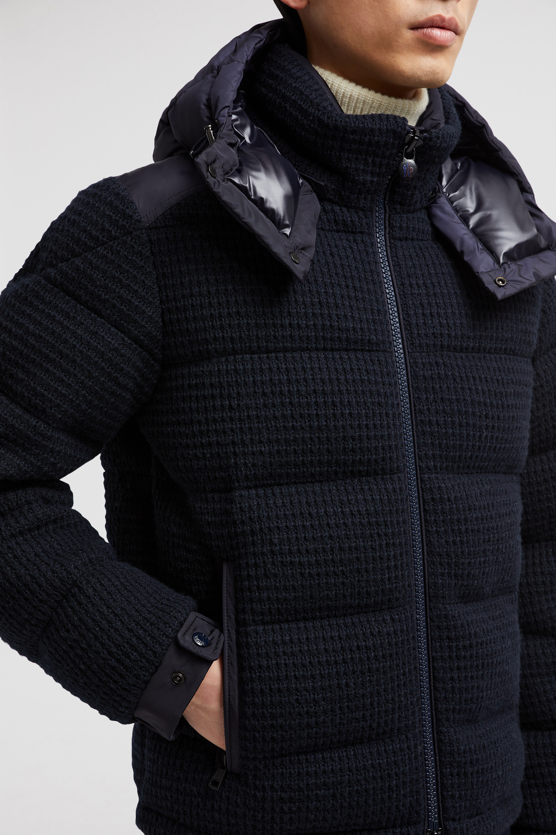 Royal Blue Lagdei Hooded Short Down Jacket - Short Down Royal Blue Lagdei Hooded Short Down Jacket - Short Down