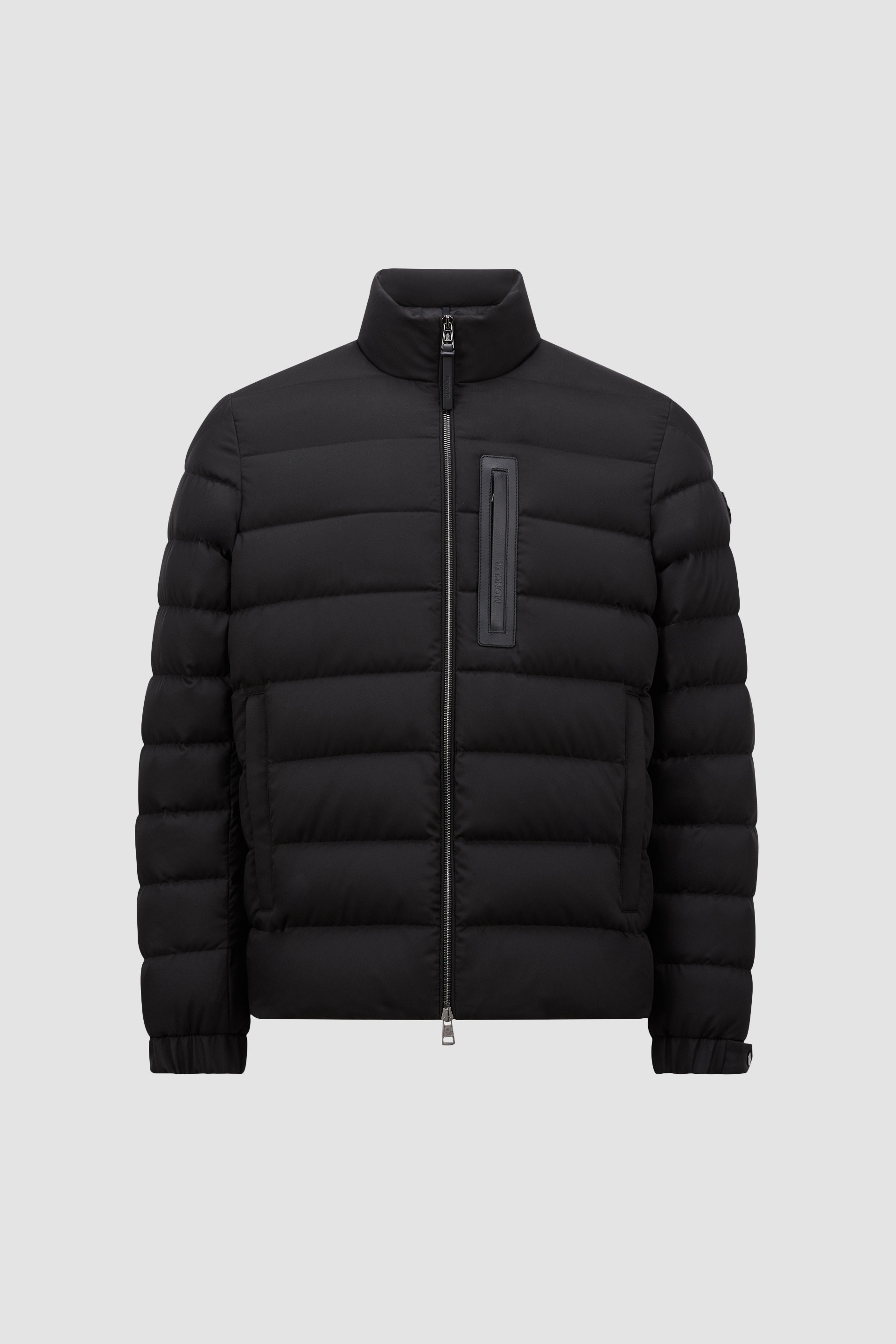 Black Lauriolle Hooded Short Down Jacket Short Down Jackets for Men Moncler HK