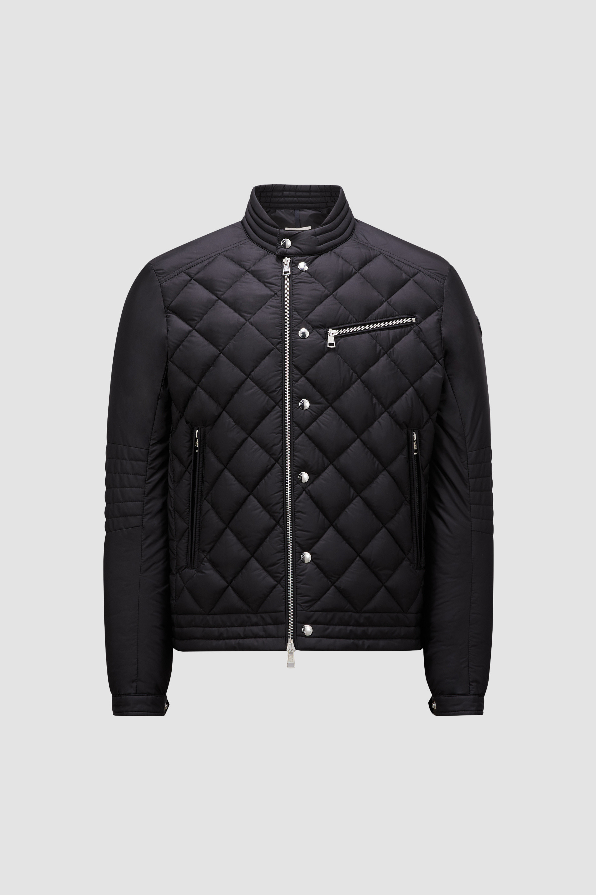 Black Vulpie Short Down Jacket - Short Down Jackets for Men | Moncler US