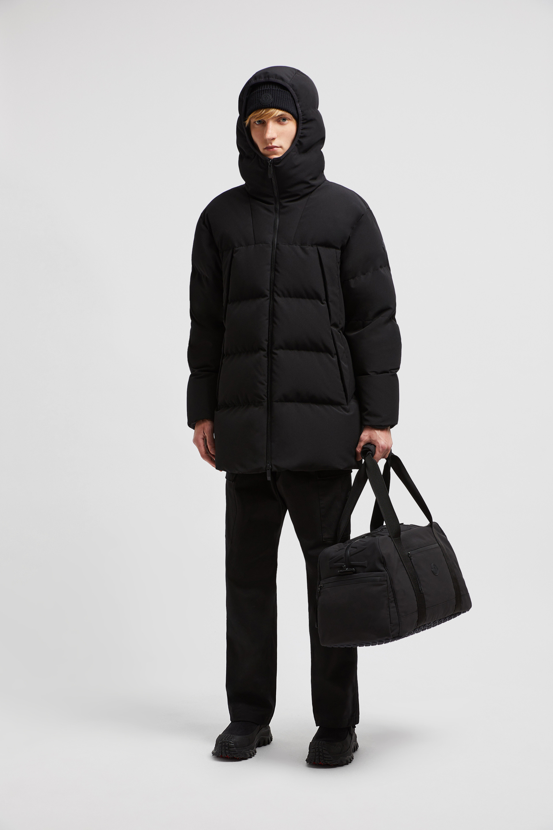 Doudoune mi longue Valmaron Noir Doudounes courtes Homme Moncler FR