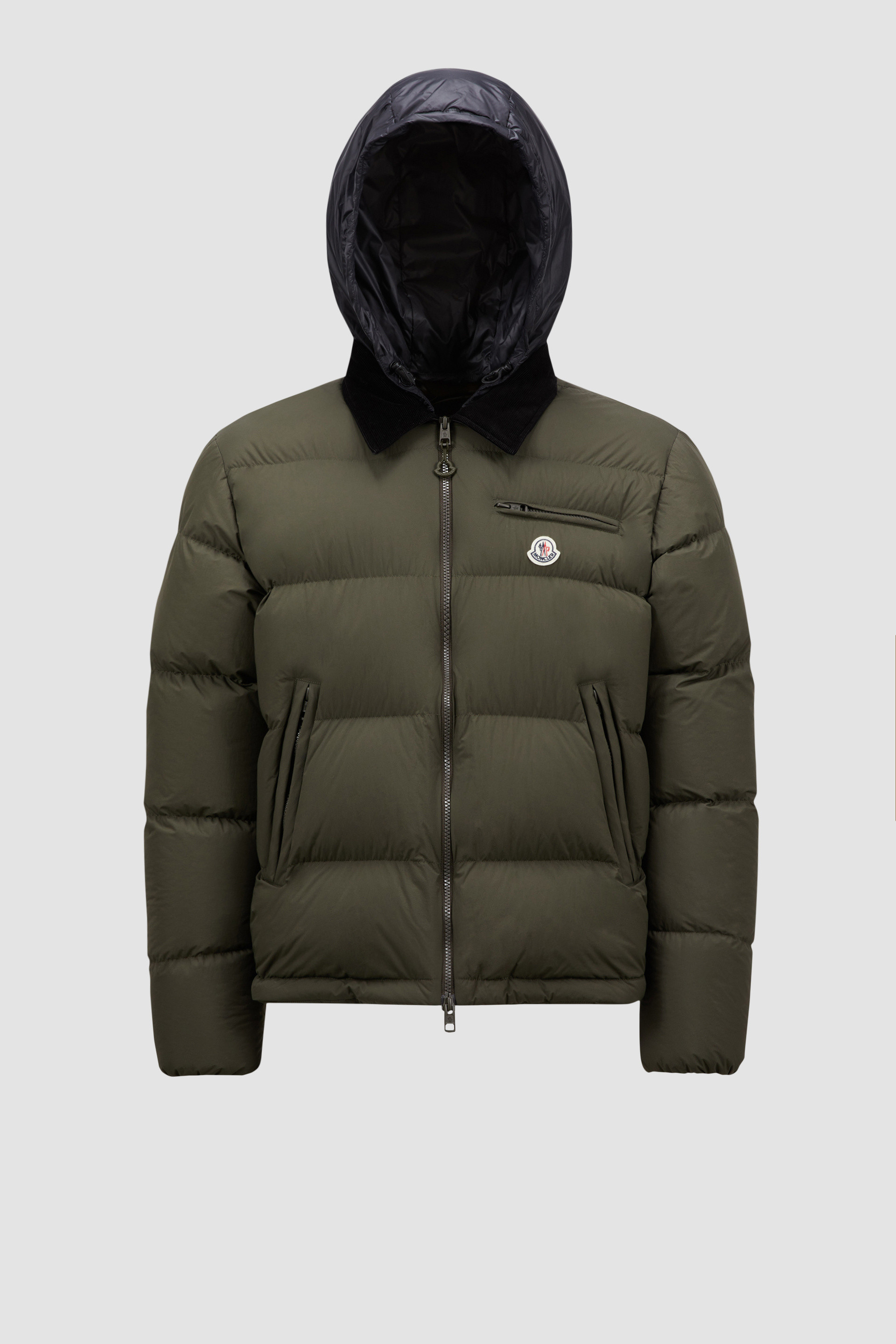 Moncler jacket green on sale