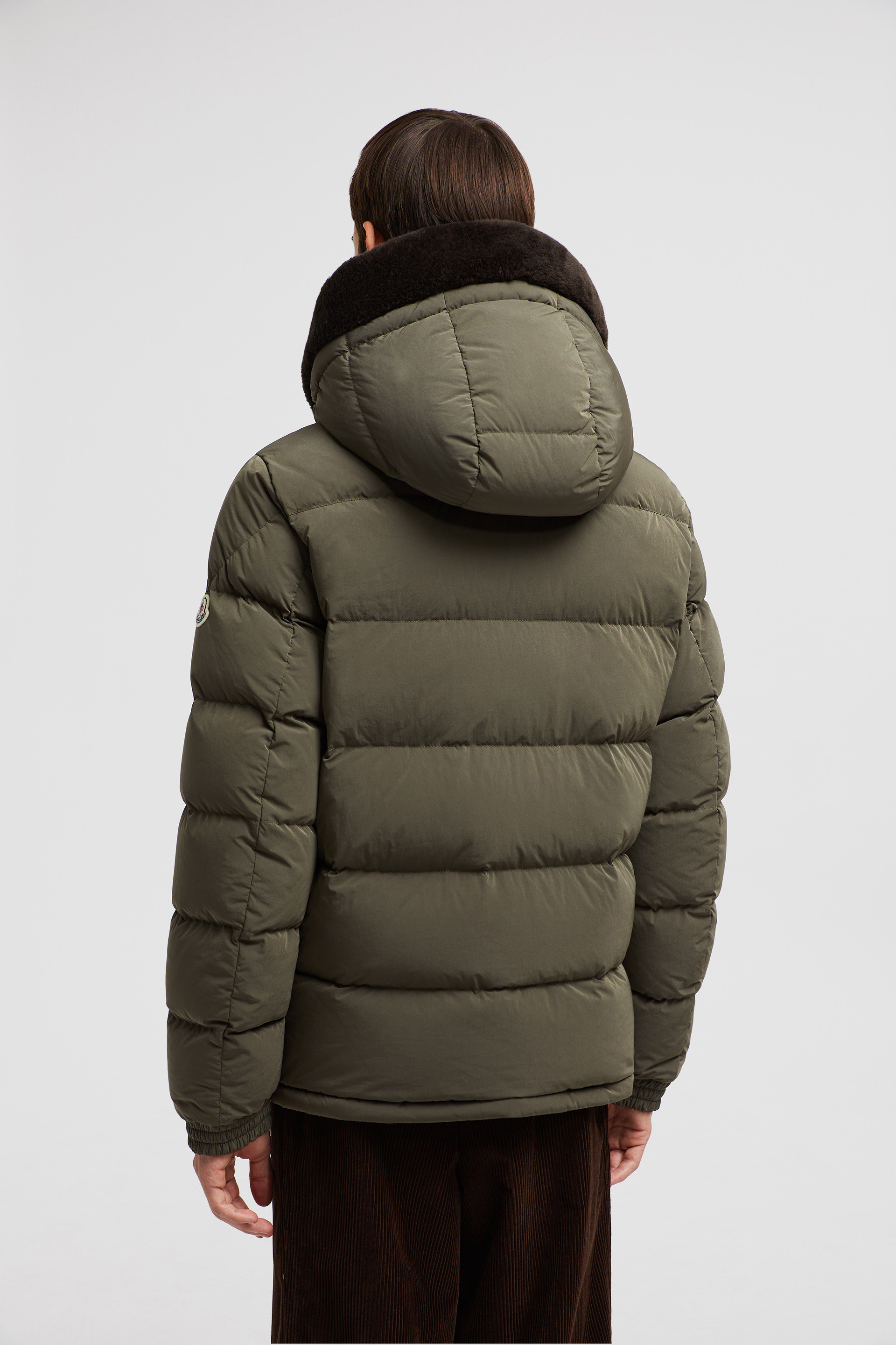 Olive moncler jacket online