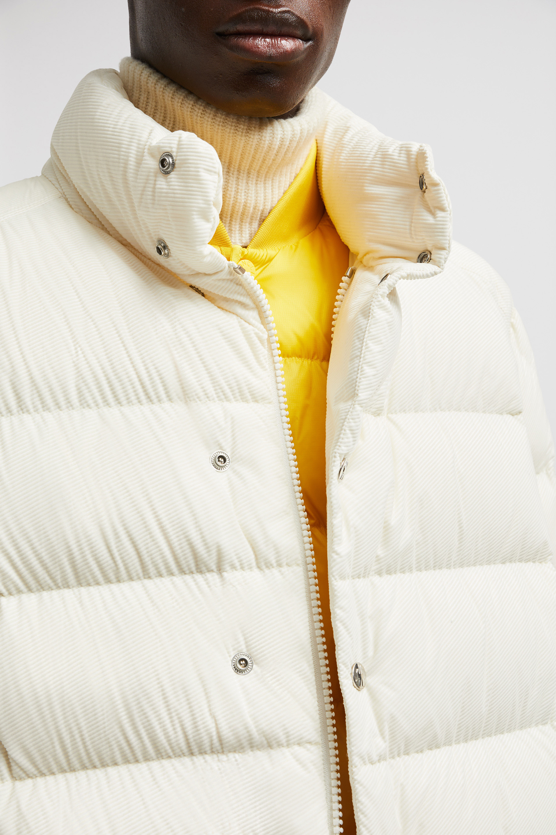 White Lule Short Down Jacket - Short Down Jackets for Men White Lule Short Down Jacket - Short Down Jackets for Men
