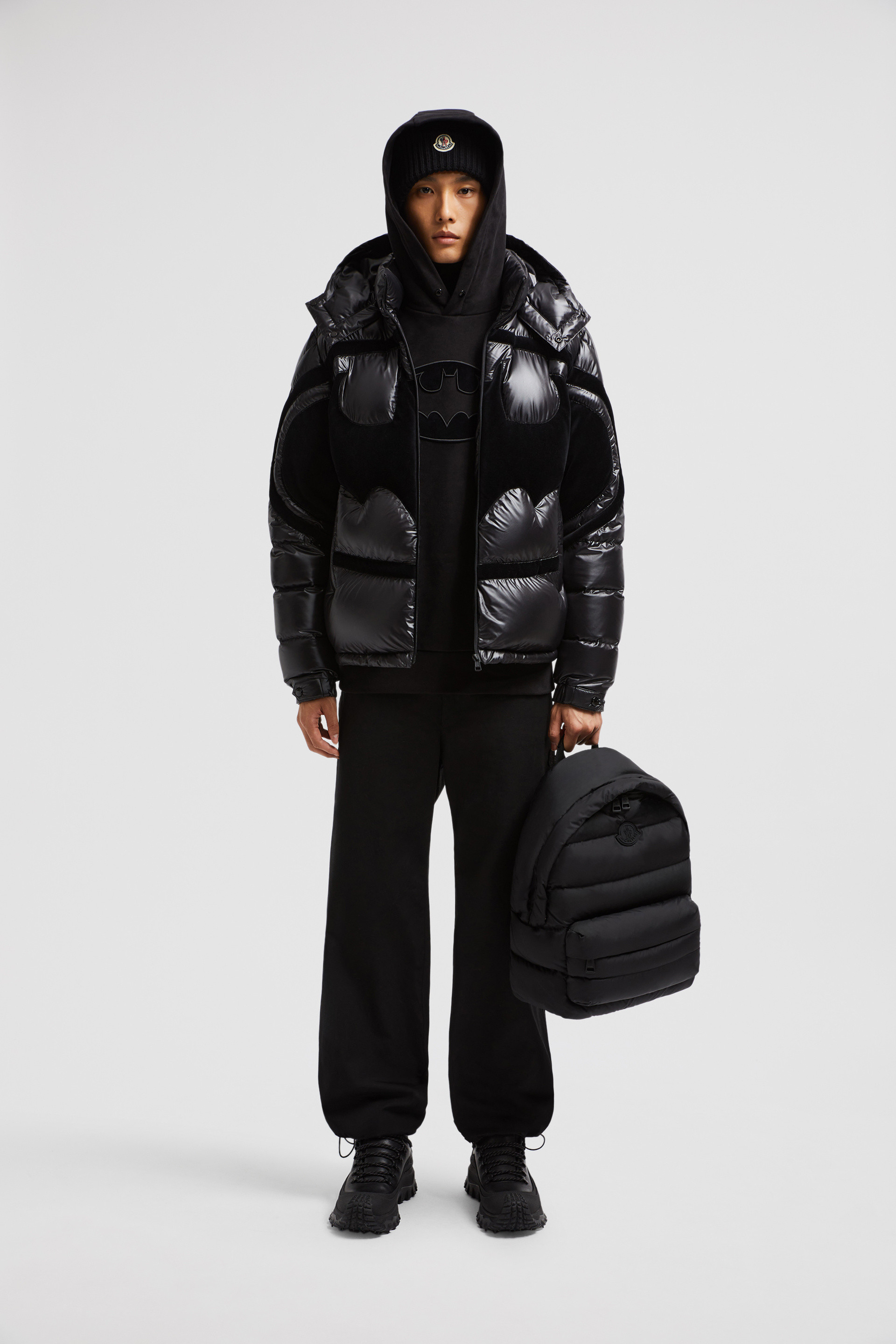 Veste moncler noir homme sale