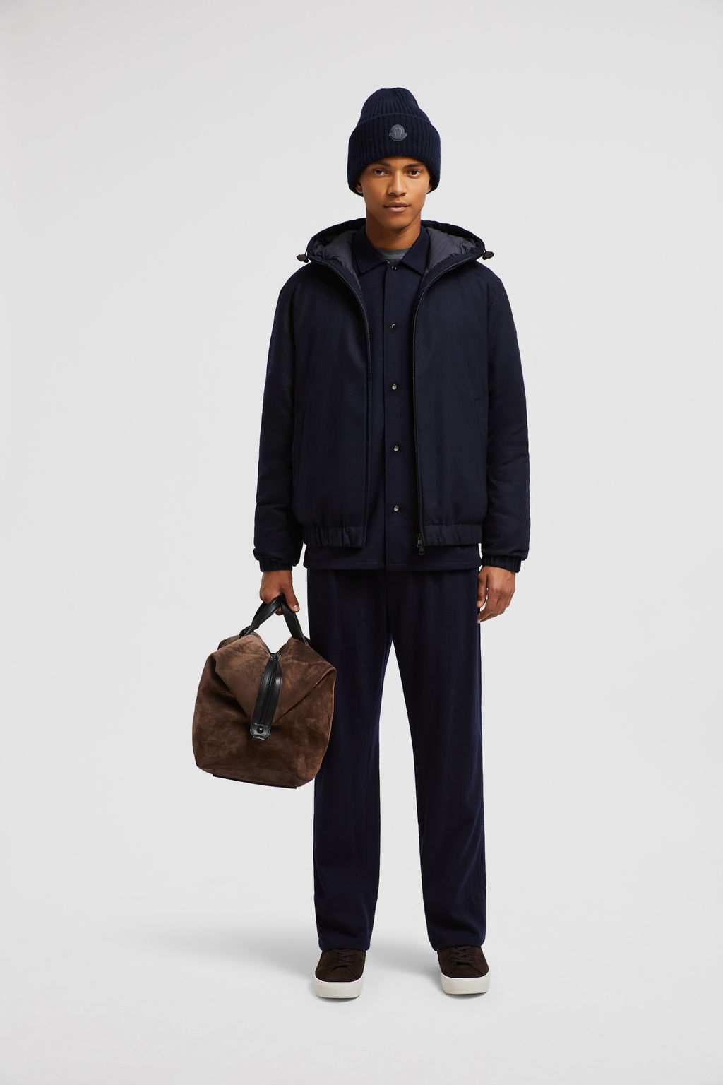 Royal Blue Torrani Cashmere Short Down Jacket Short Down Jackets for