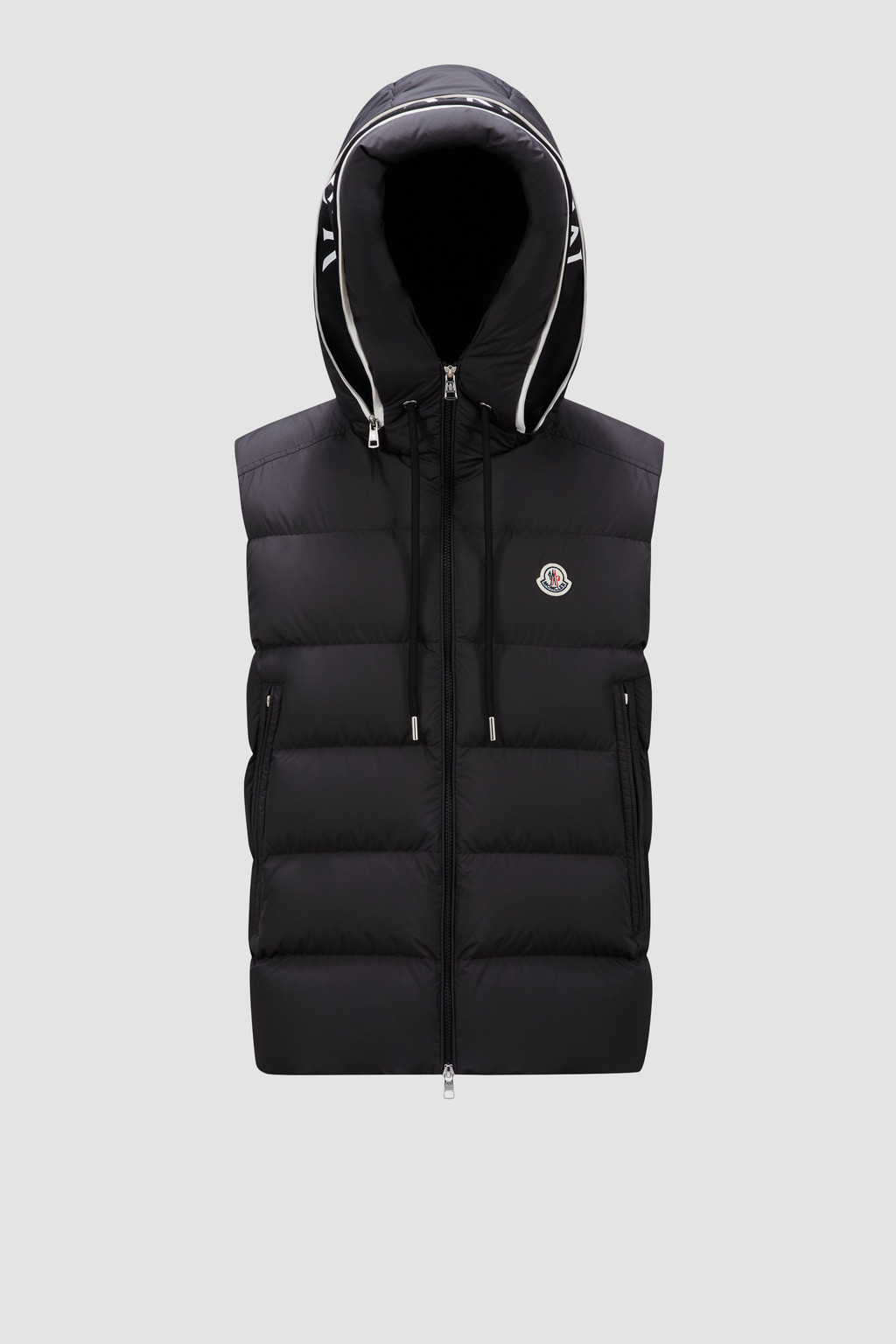 モンクレール　ダウンベスト　サイズ2 モンクレール サイズ2 ダウンベスト ブラック メンズ｜ベスト