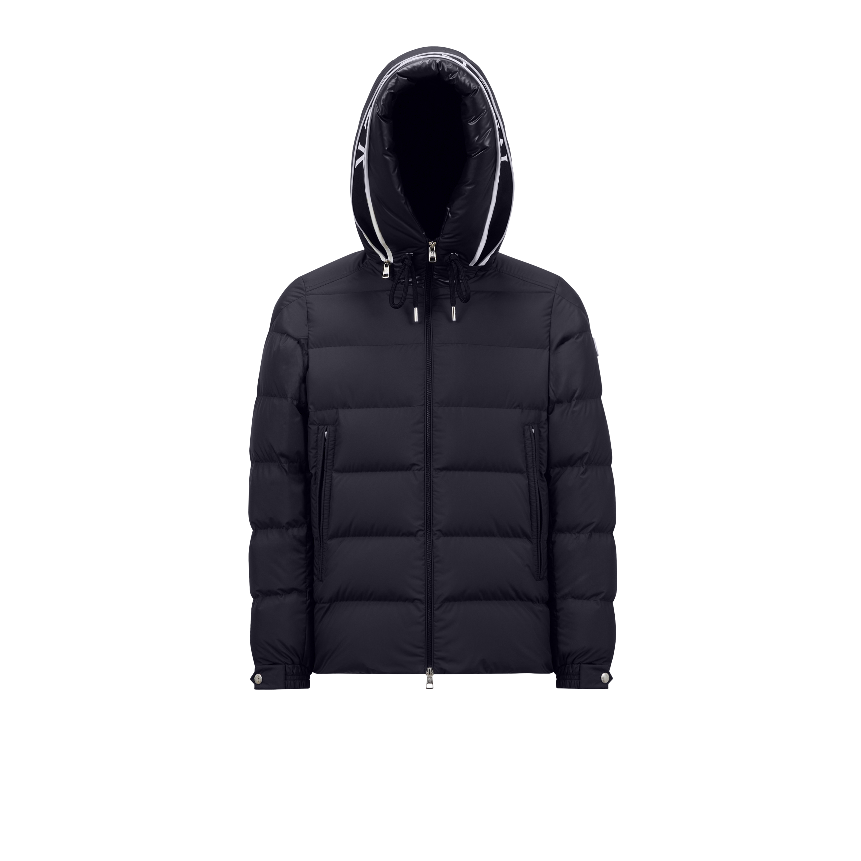 Moncler Collection Cardere Short Down Jacket Blue