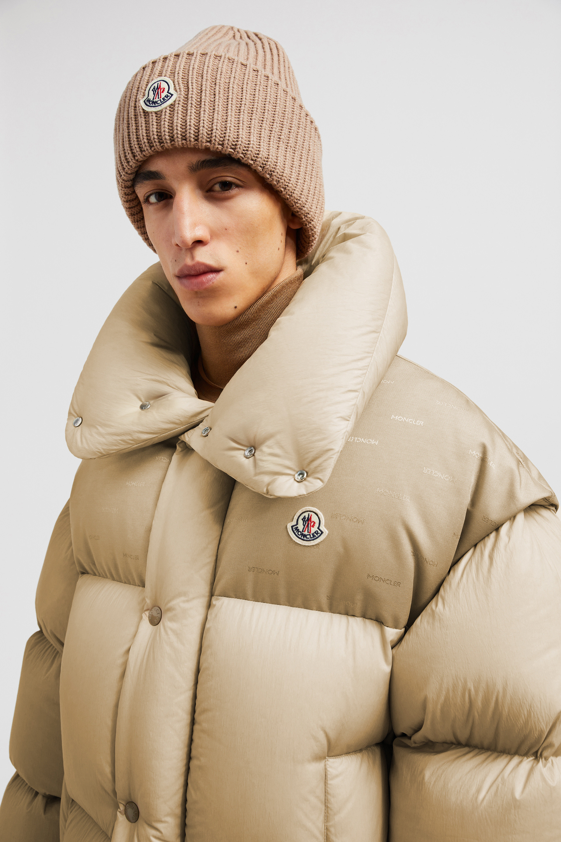 Moncler parka with fur online