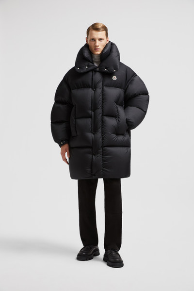 ブラック Moncler Veroneロングダウンジャケット