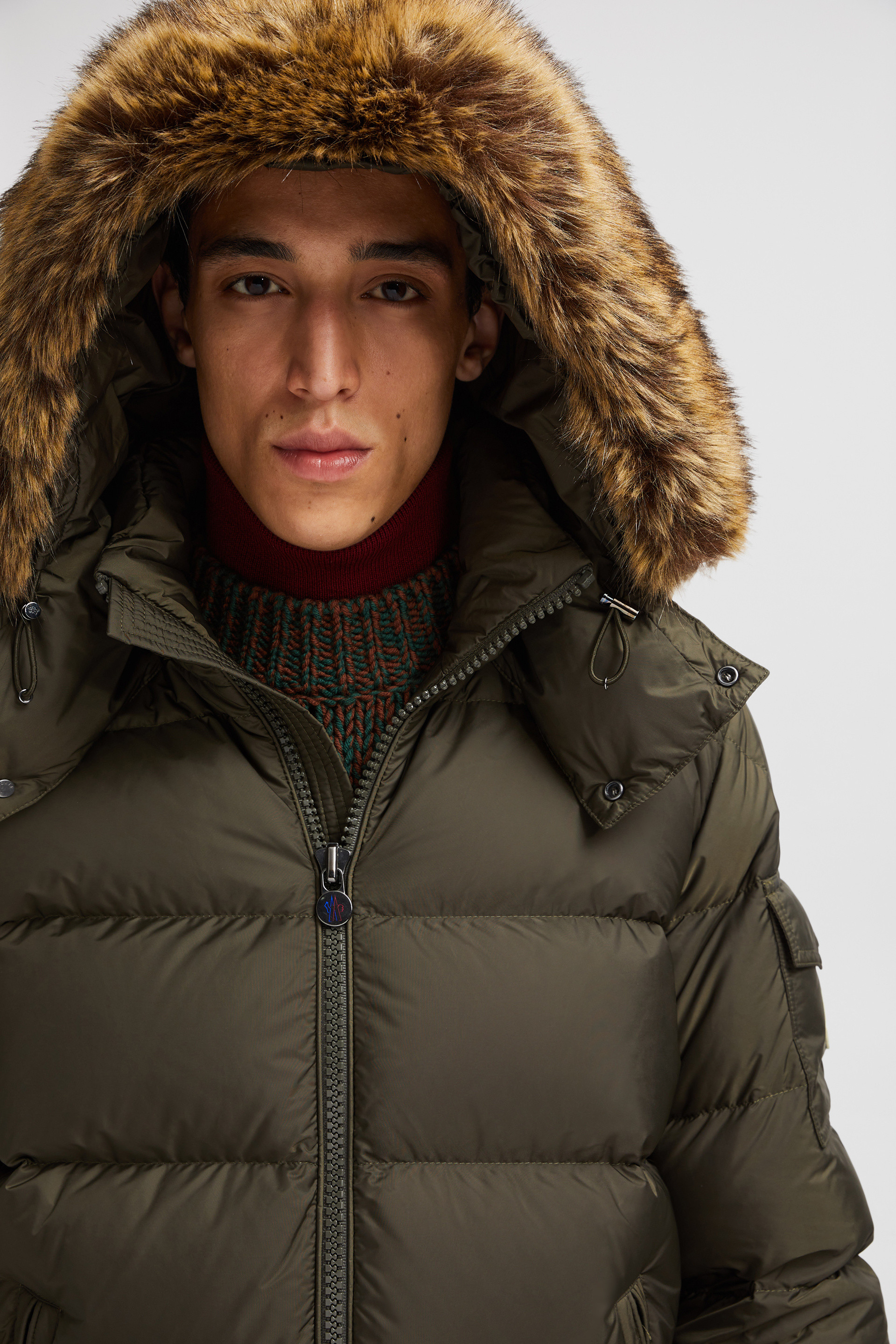 Short Down Jackets for Men Outerwear Moncler RO