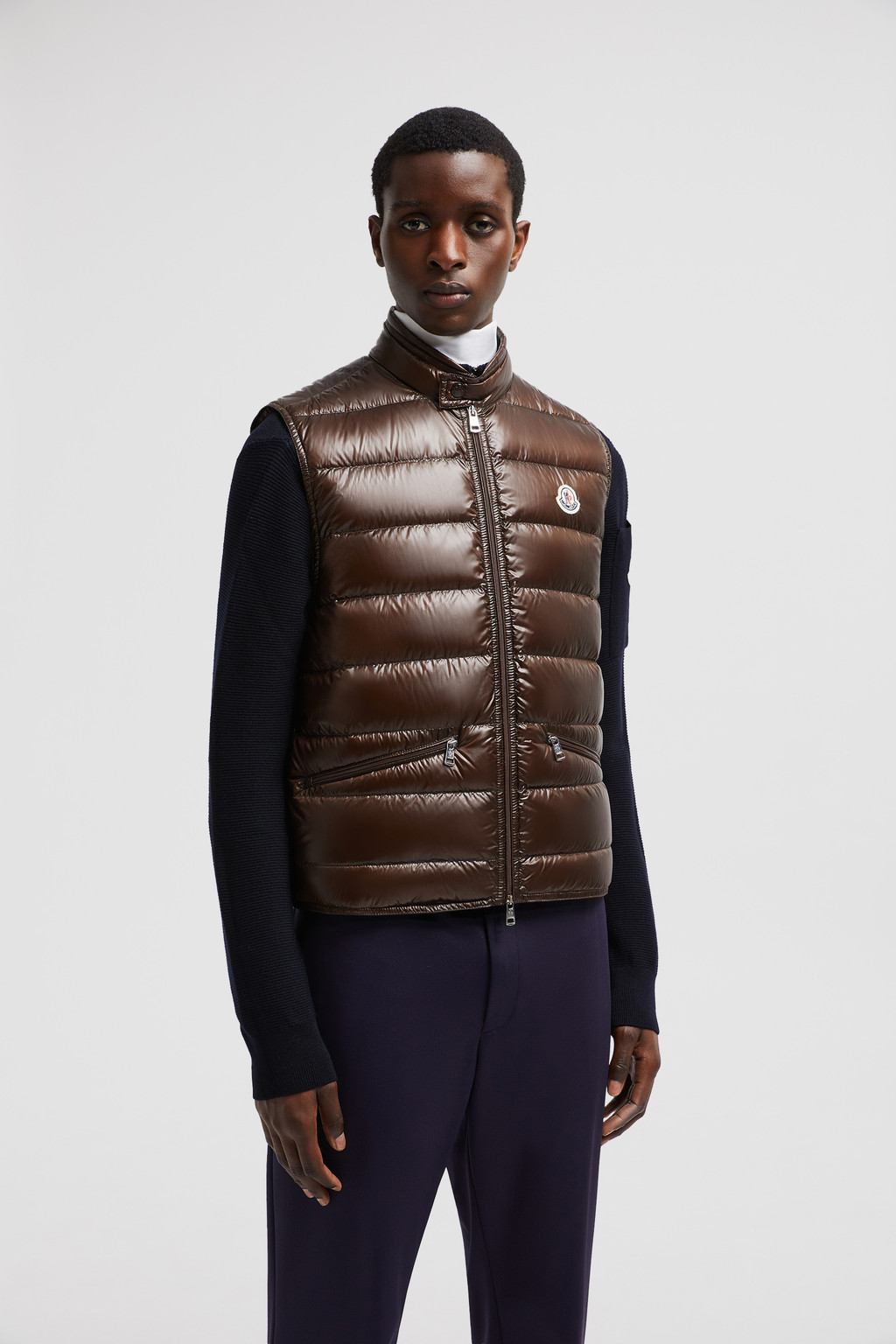 Brown Moncler Vest Moncler Barant Down Vest Dark Brown • Prices »