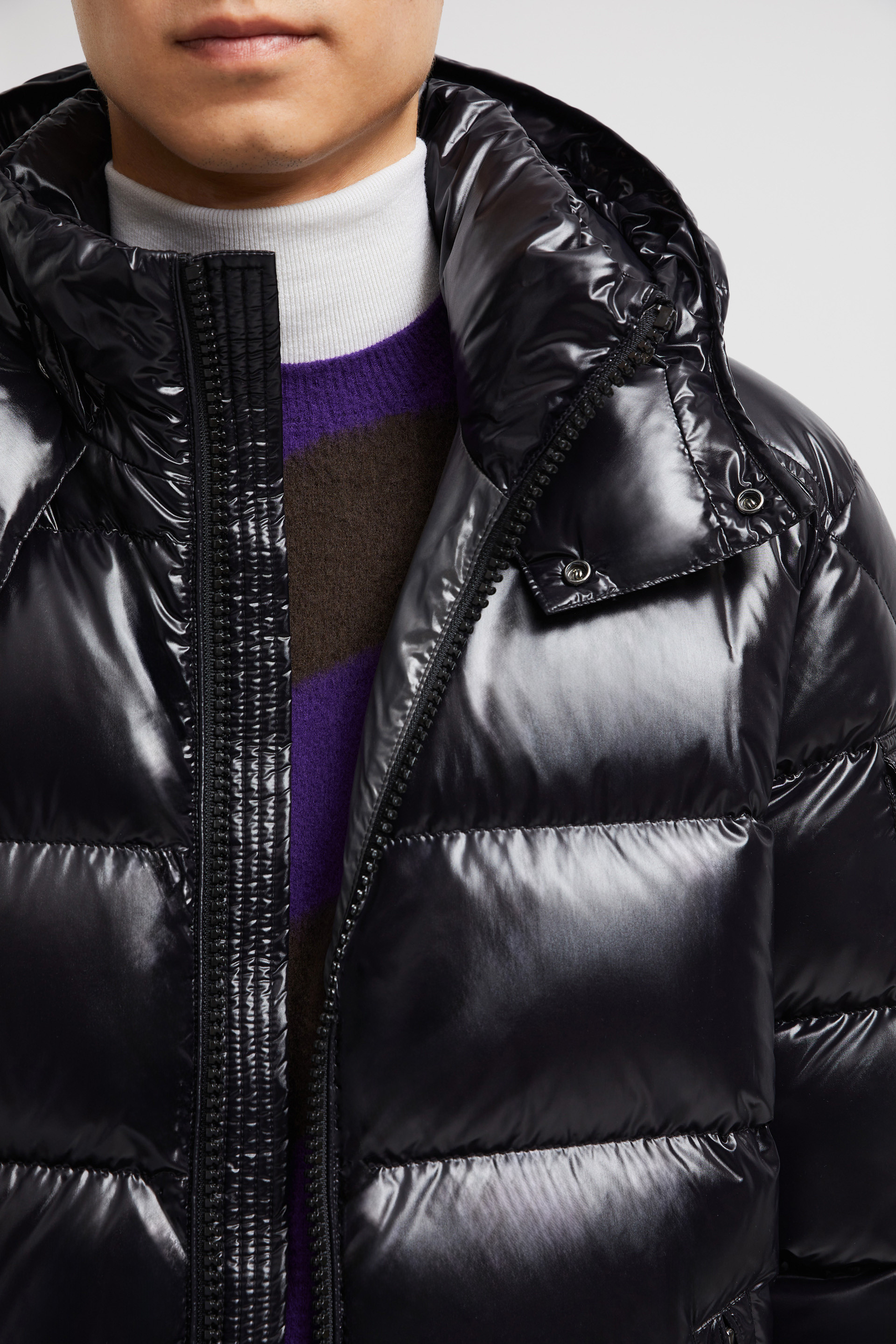 Moncler black maya jacket online