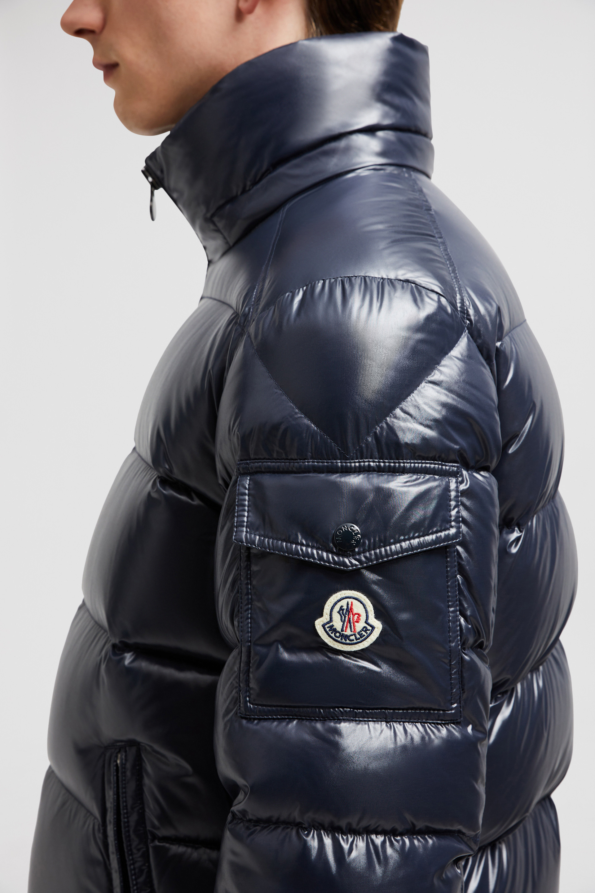 Moncler Maya Hooded Short Down Jacket Size 0