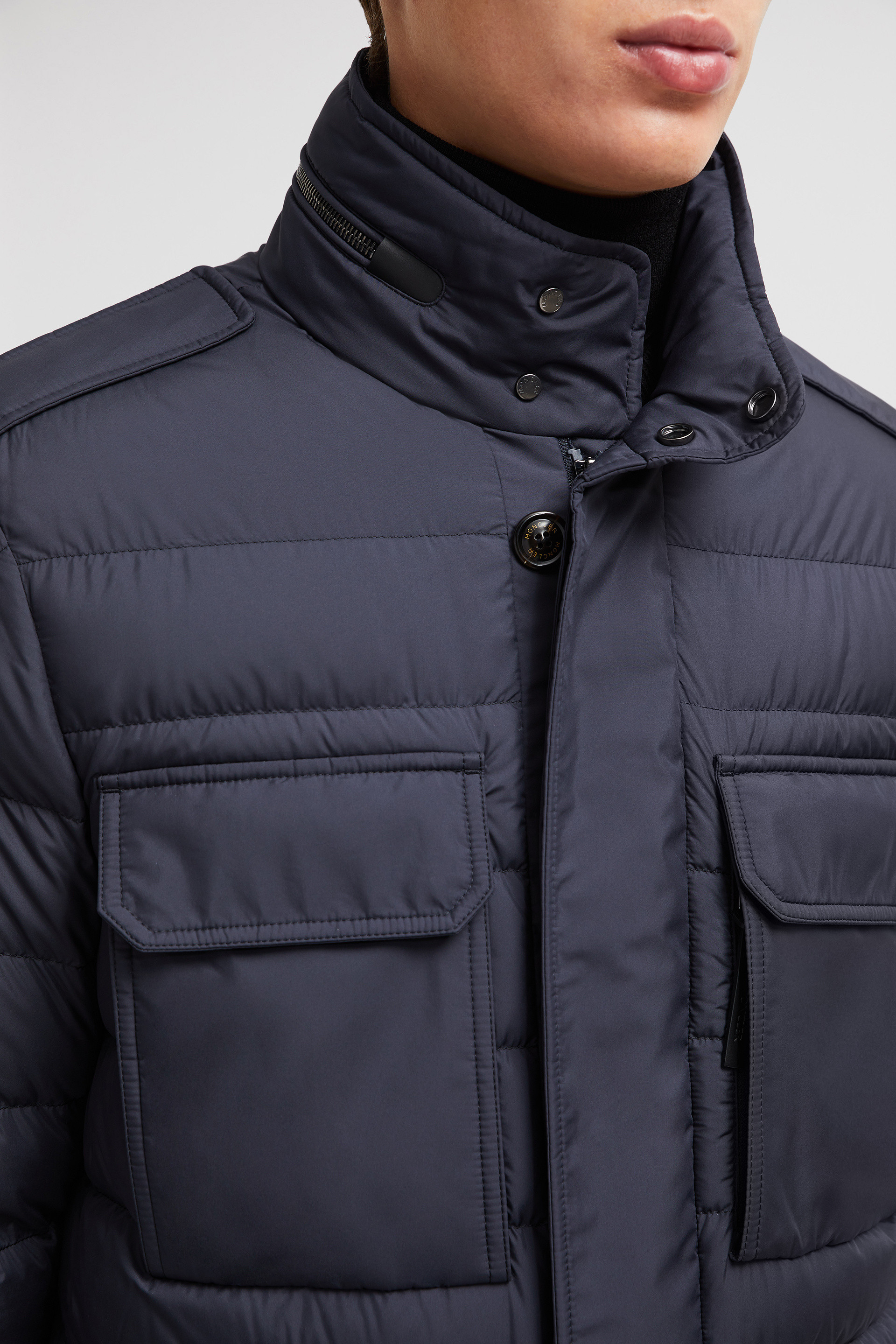 Fuciade Hooded Mid-Length Down Jacket Size : 0