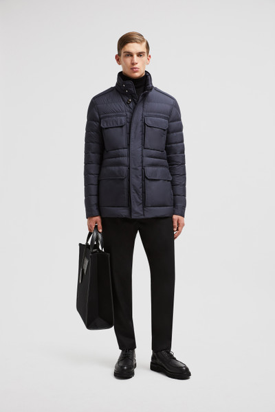 Navy Blue Fuciade Short Down Jacket - Short Down Jackets for Men | Moncler  US