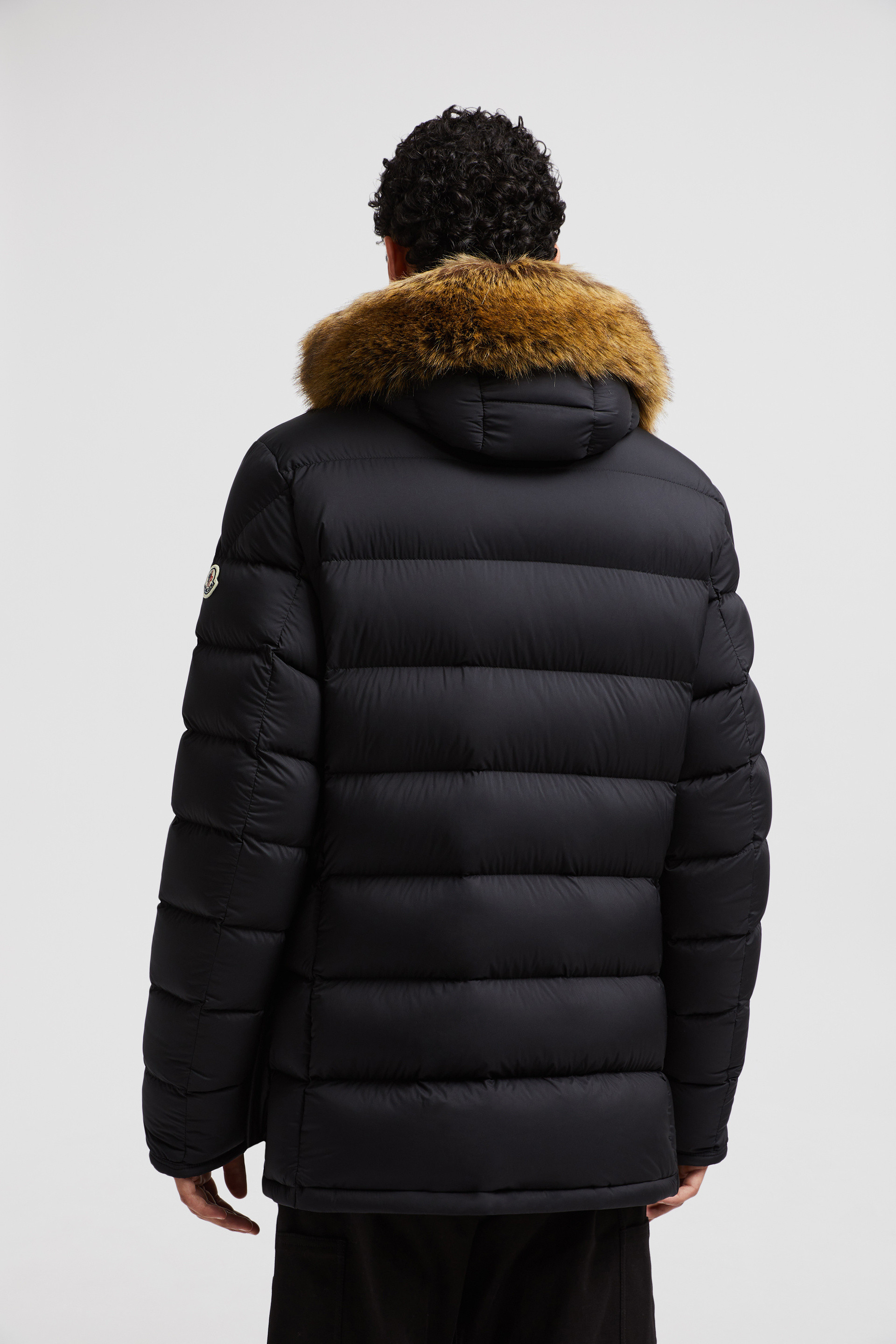 Mens moncler cluny coat best sale