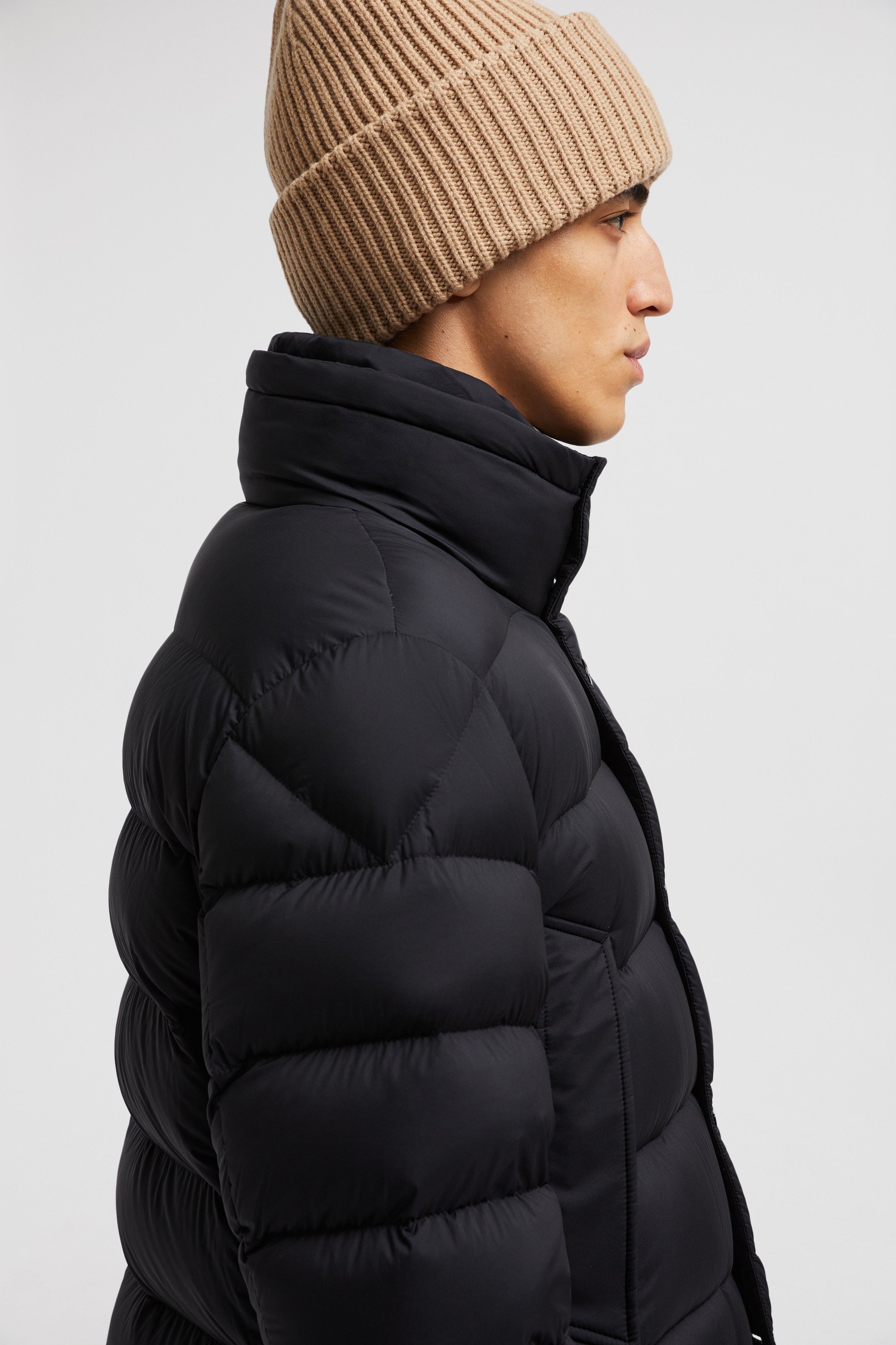 Moncler hooded puffer on sale