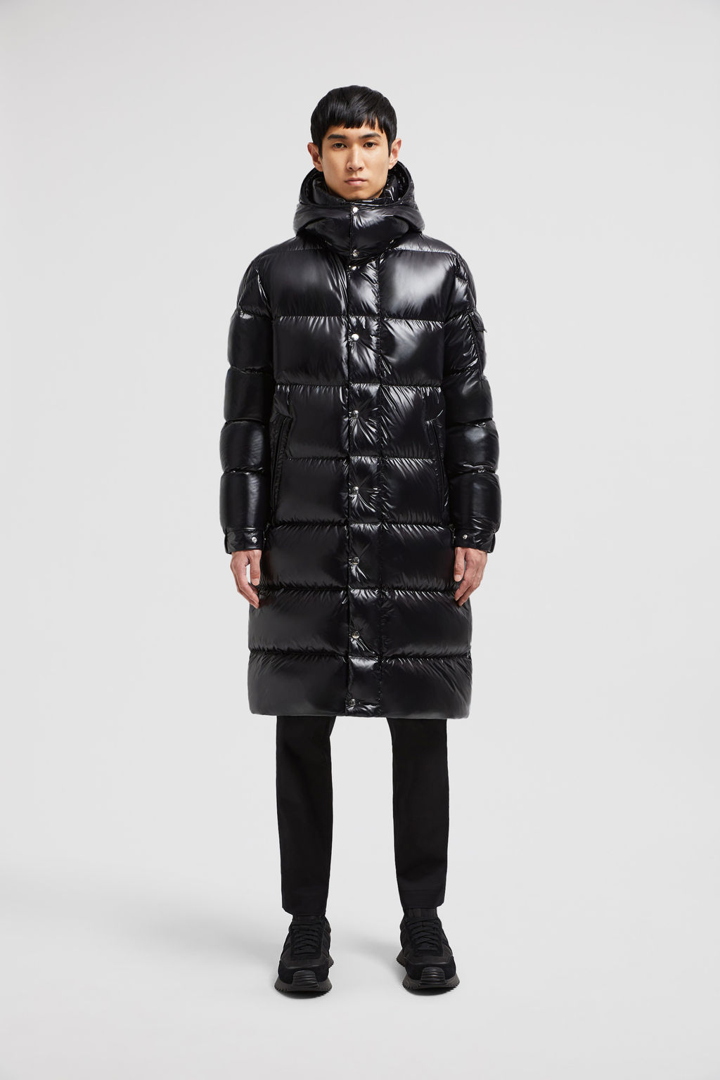 Lange Daunenjacke Herren