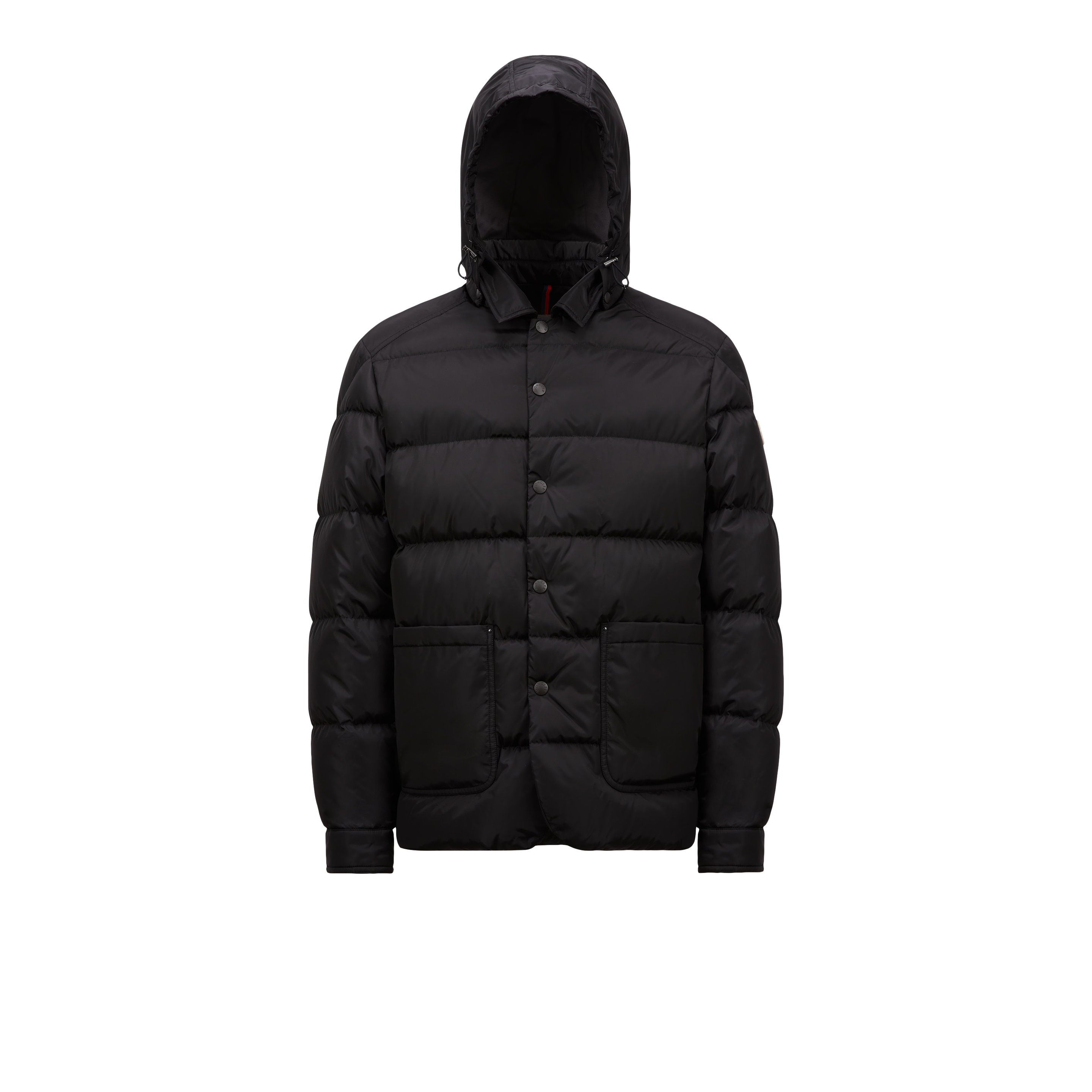 Moncler Monteynard Nylon Down Jacket In Black