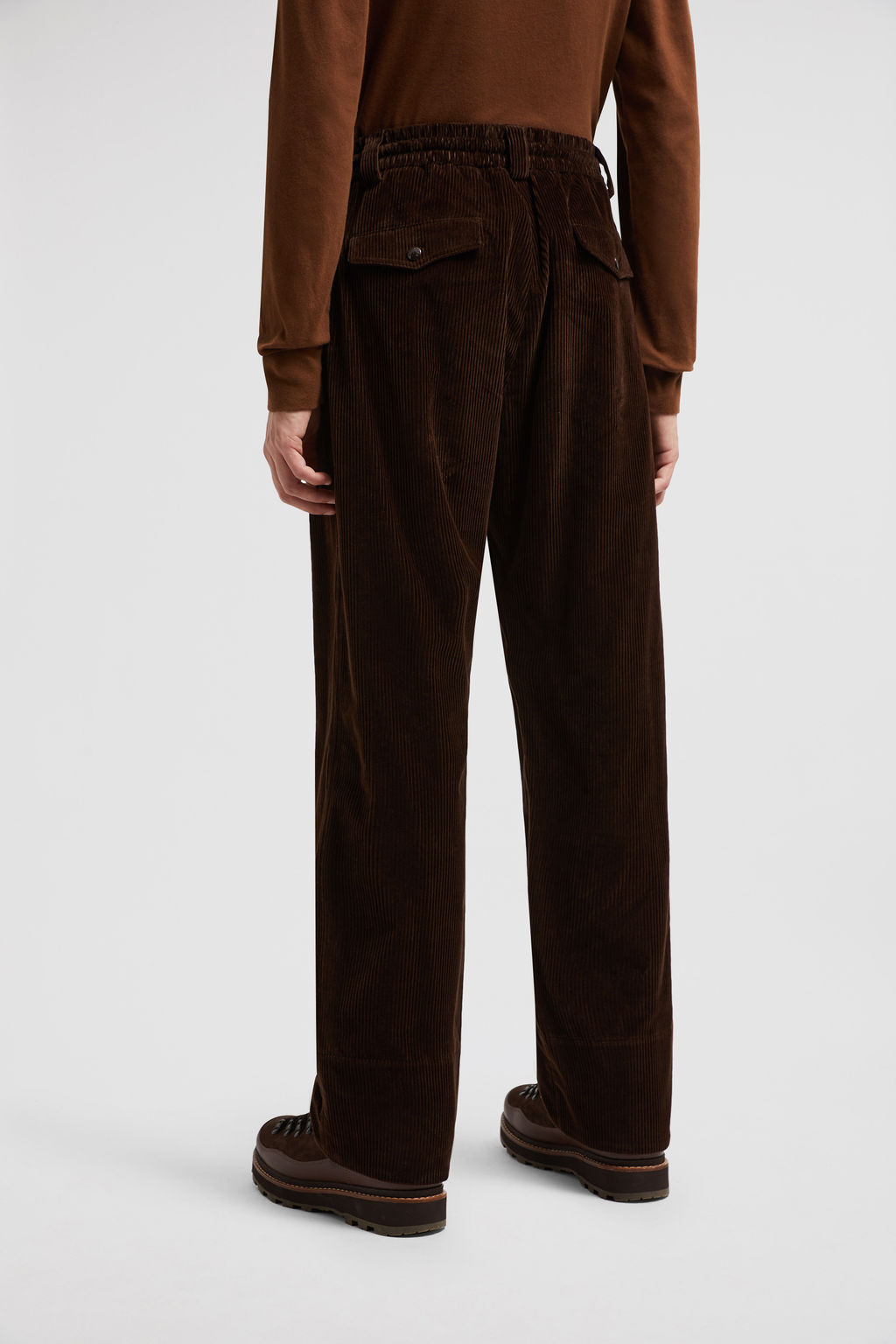 Cargo Pants Hombre Pantalón Cargo Moncler De Pana Para Hombre Marrón,  Inspiración Alpina Pantalon Moncler Corduroy Cargo Hombre Marrones Chile La