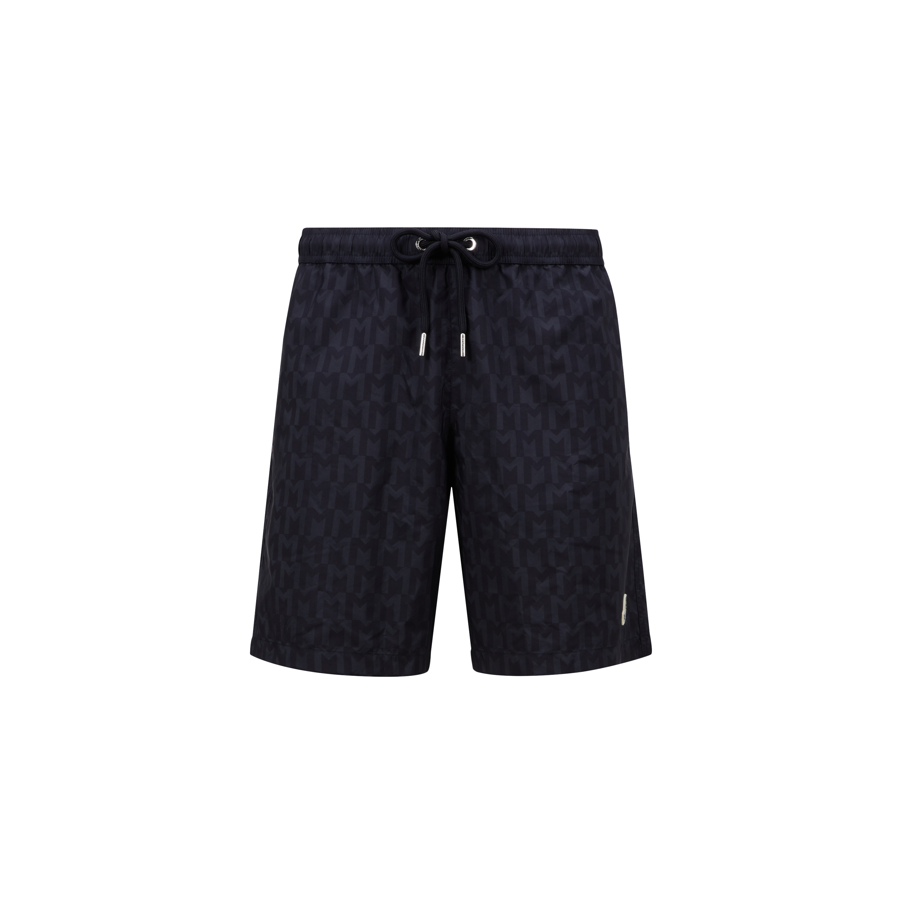 Shop Moncler Collection Short De Bain À Imprimé Monogramme In Blue