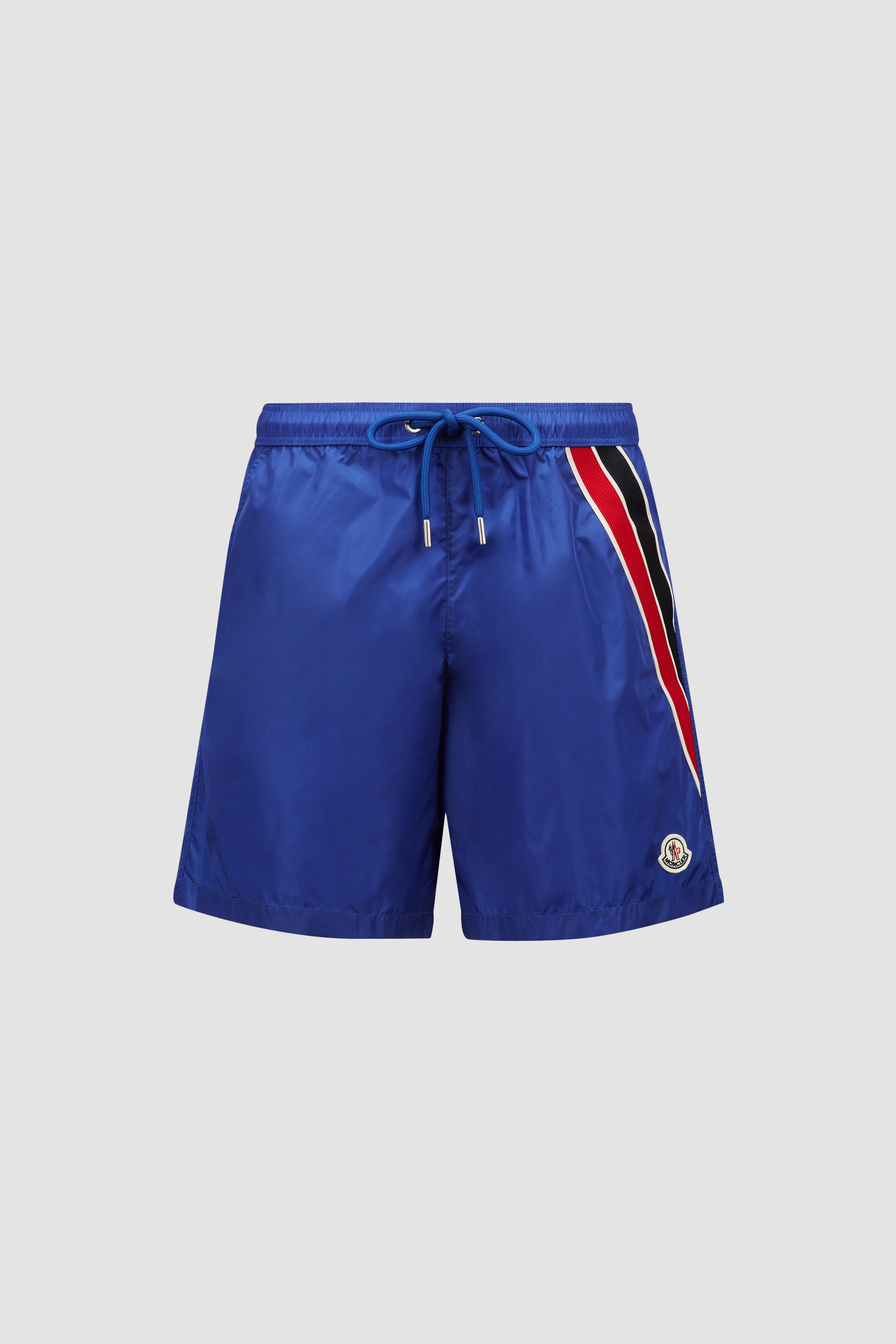 Blue moncler swim shorts on sale