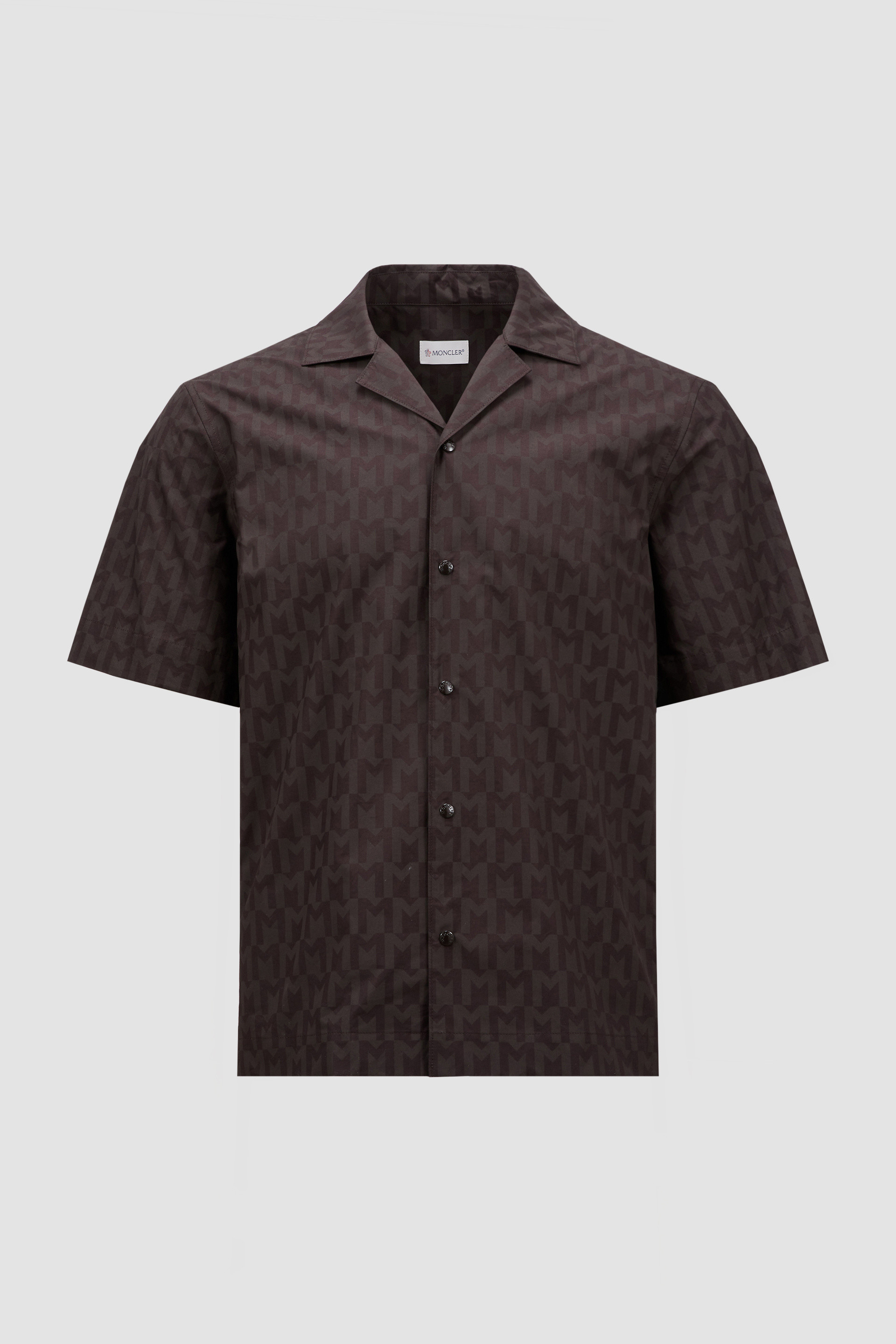 Moncler short sleeve shirts outlet for men