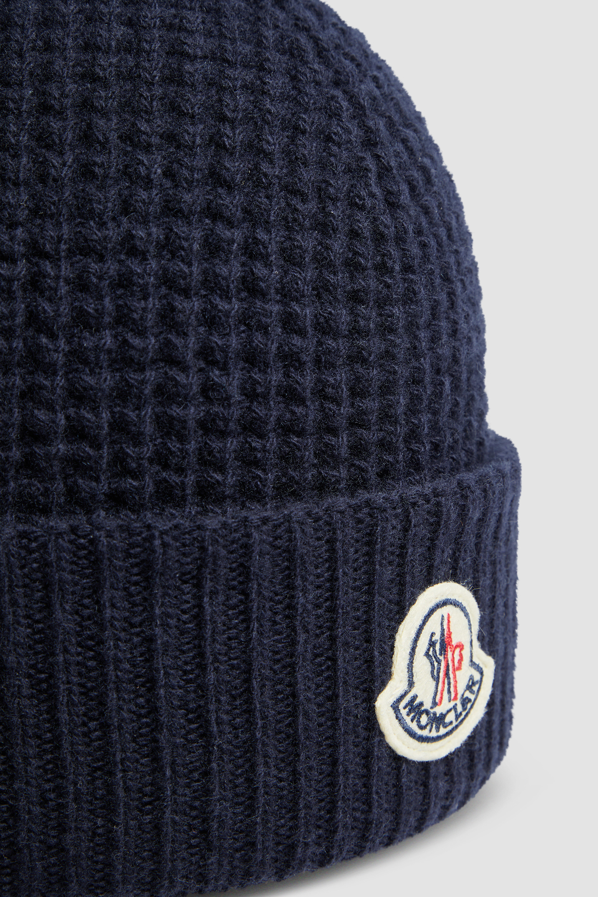 Moncler New Orginal Unisex Wool Hat (Black - Dark Blue - offers Khaki) - Read Descripti