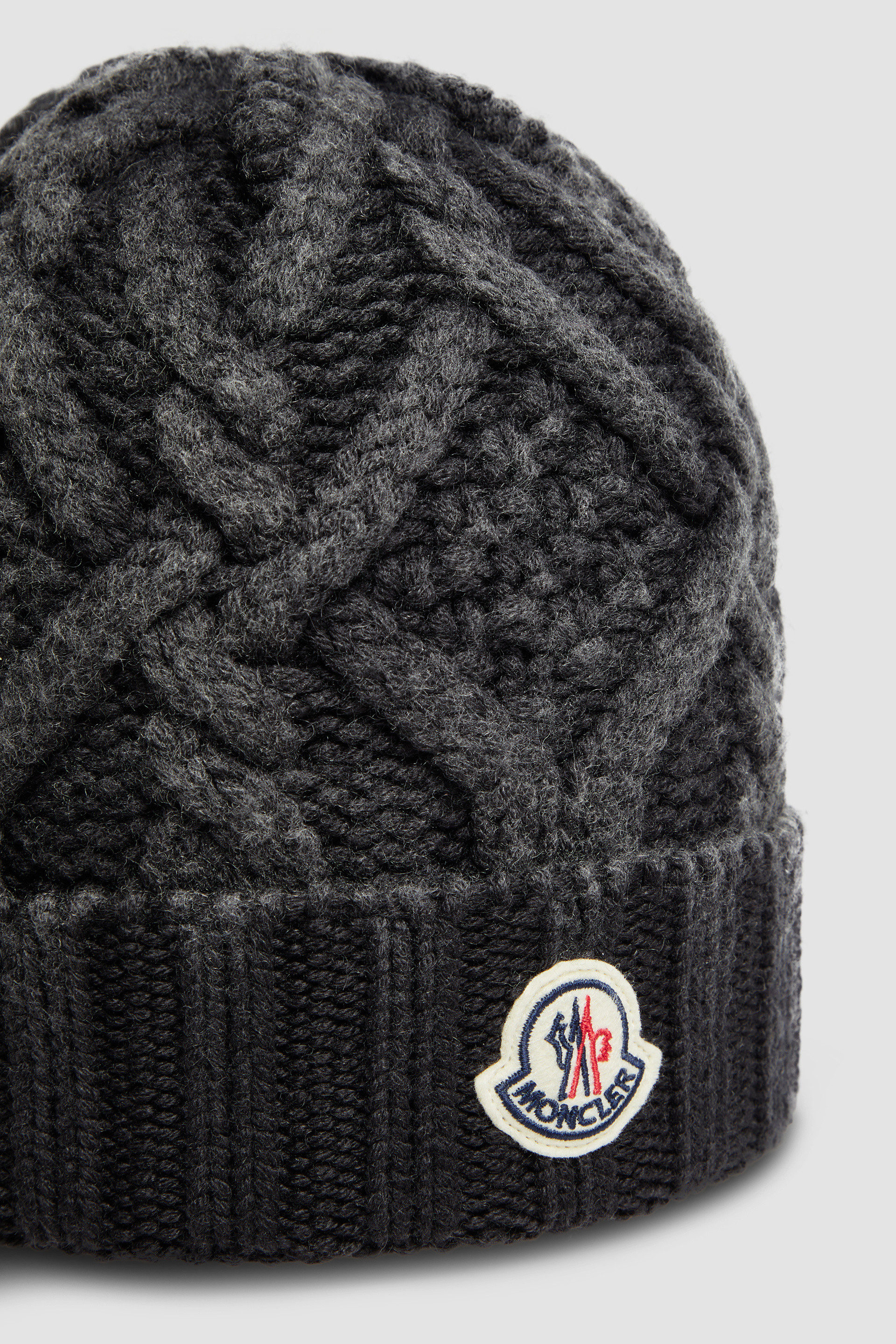 Mens black moncler hat on sale